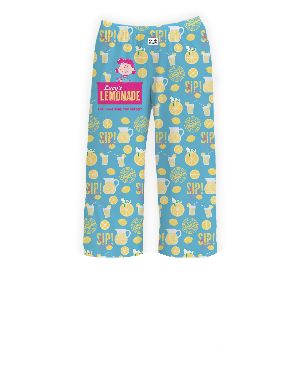 BRIEF INSANITY Lucy's Lemonade Kids Pajama Lounge Pants