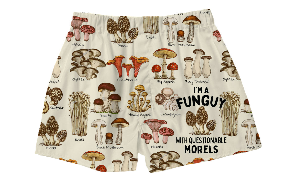 BRIEF INSANITY I'm A Funguy Boxer Shorts