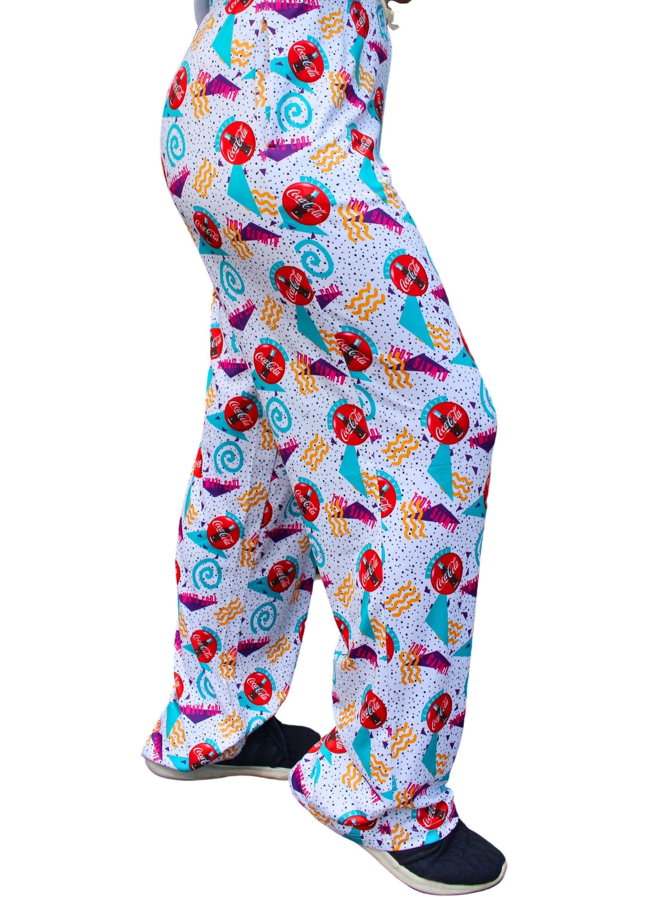 BRIEF INSANITY Coca-Cola 90's Pajama Lounge Pants right side view