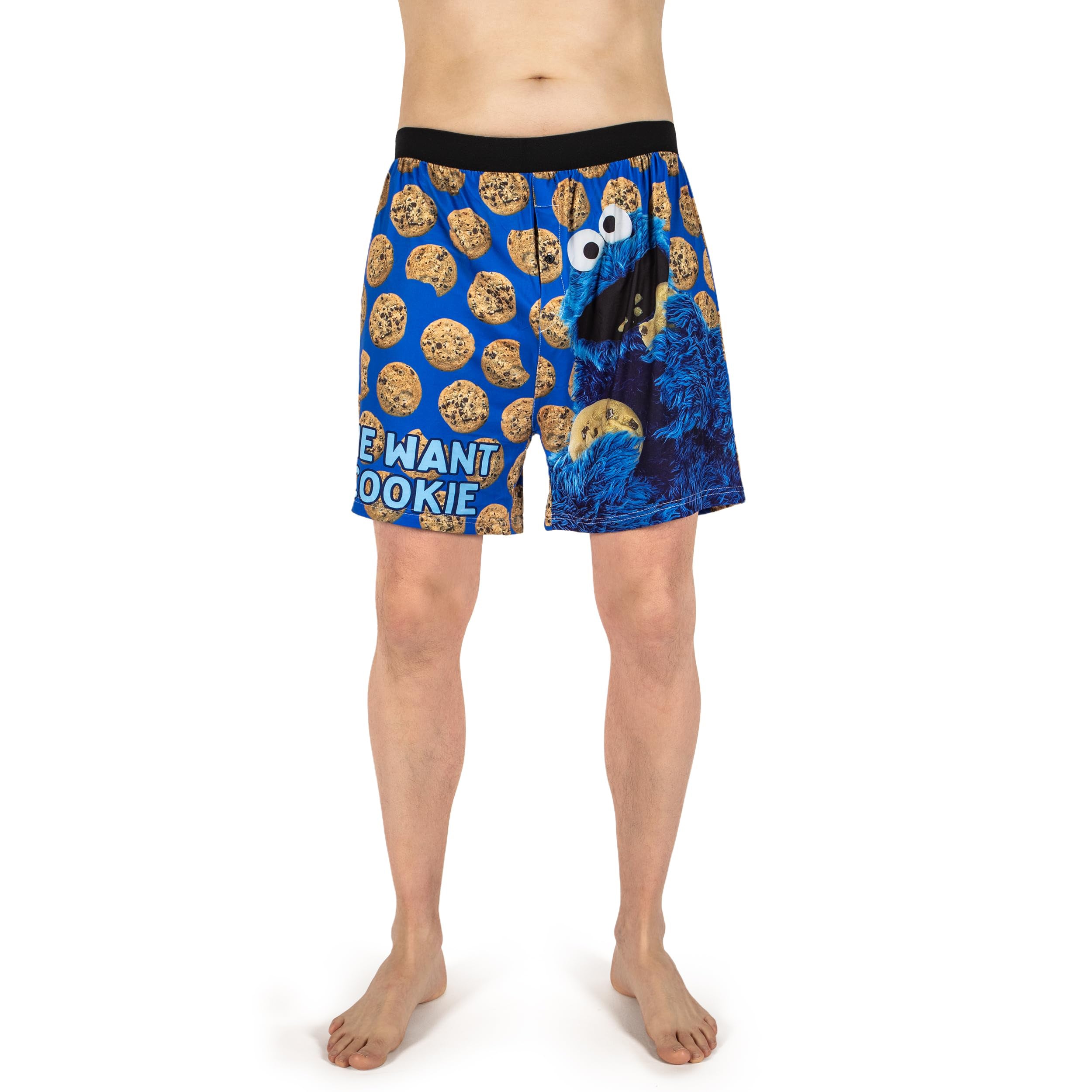 Sesame Street Cookie Monster Boxer Shorts