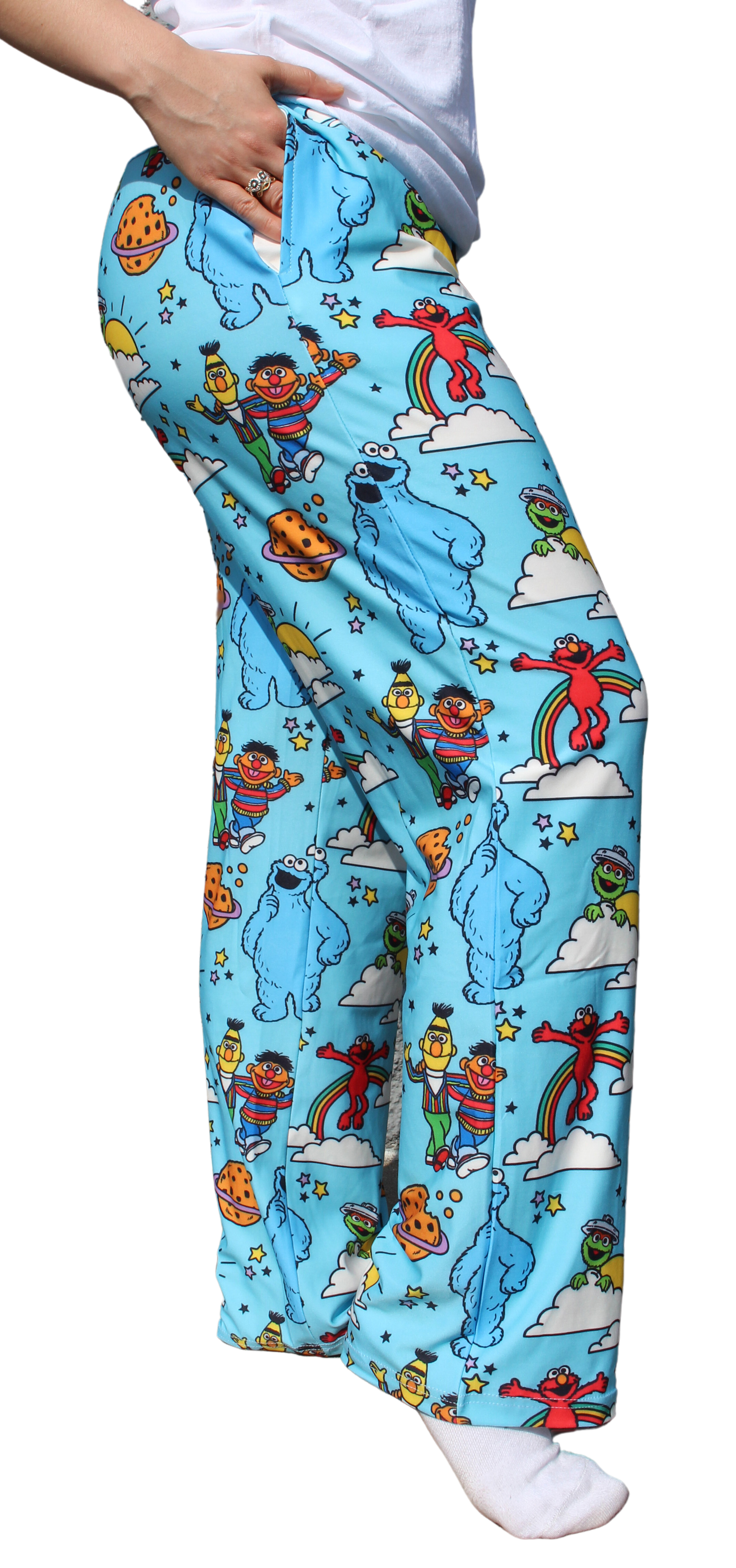 Sesame Street Characters pants side view two