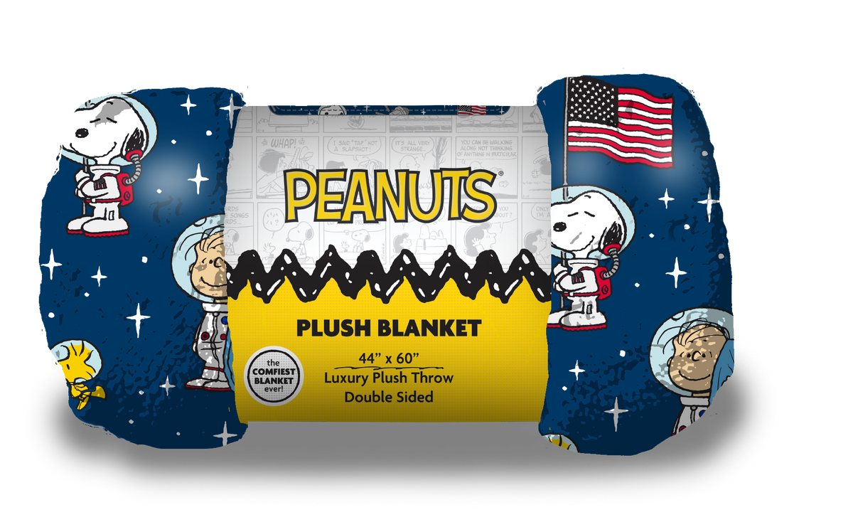 Snoopy Space Throw Blanket BRIEF INSANITY Brief Insanity