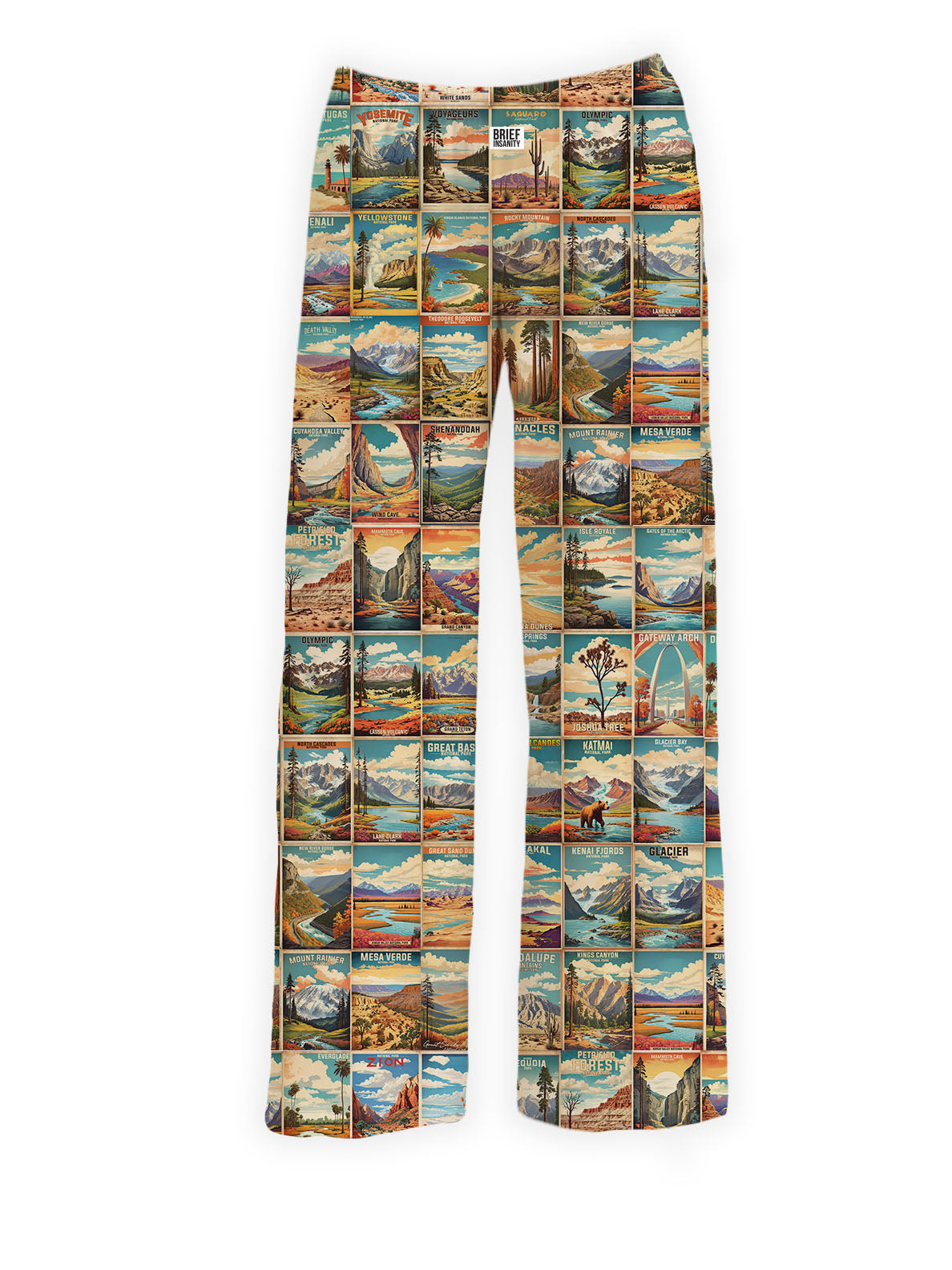 BRIEF INSANITY's New Parks Pajama Lounge Pants