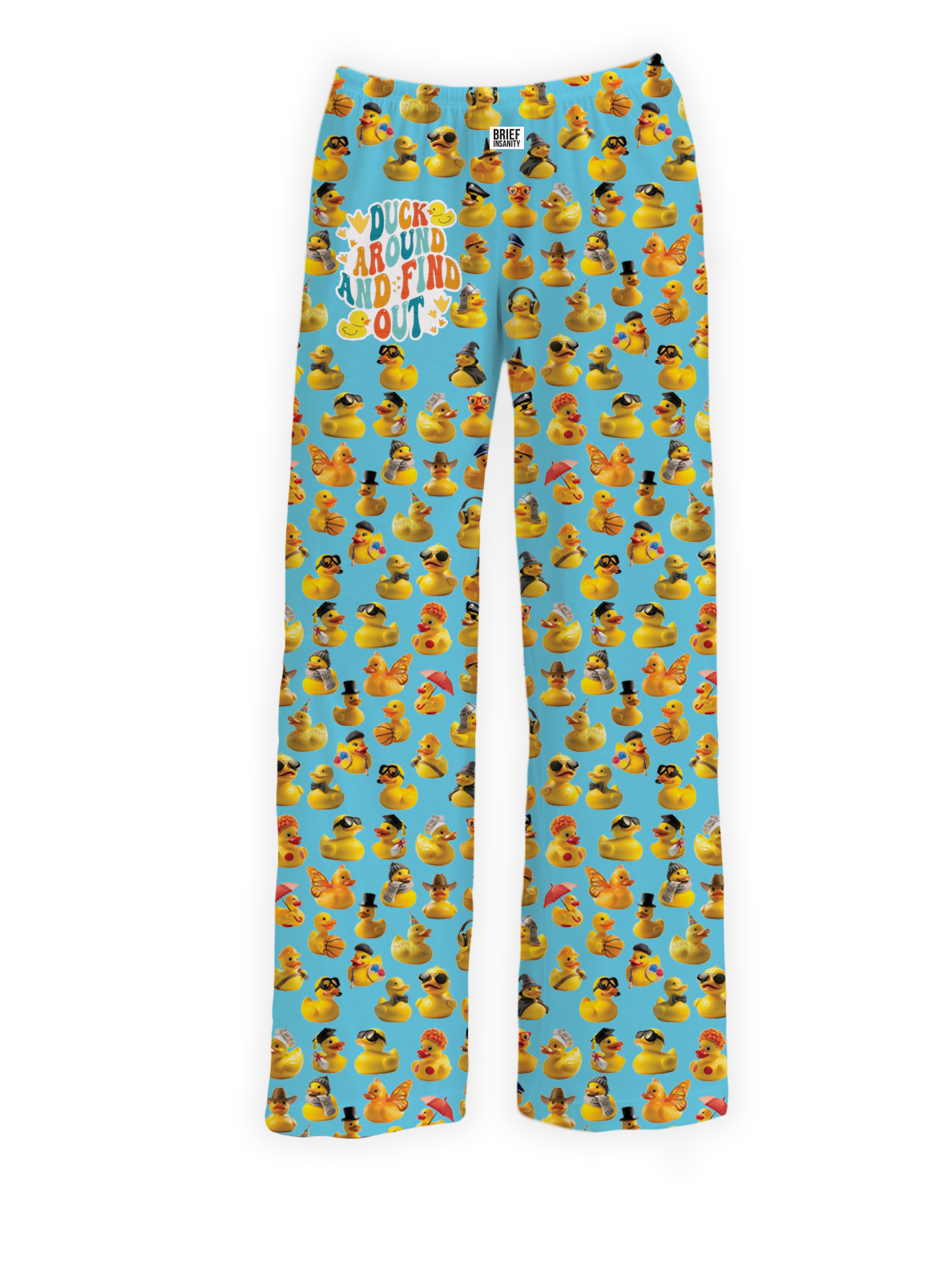 BRIEF INSANITY's Duck Around Pajama Lounge Pants