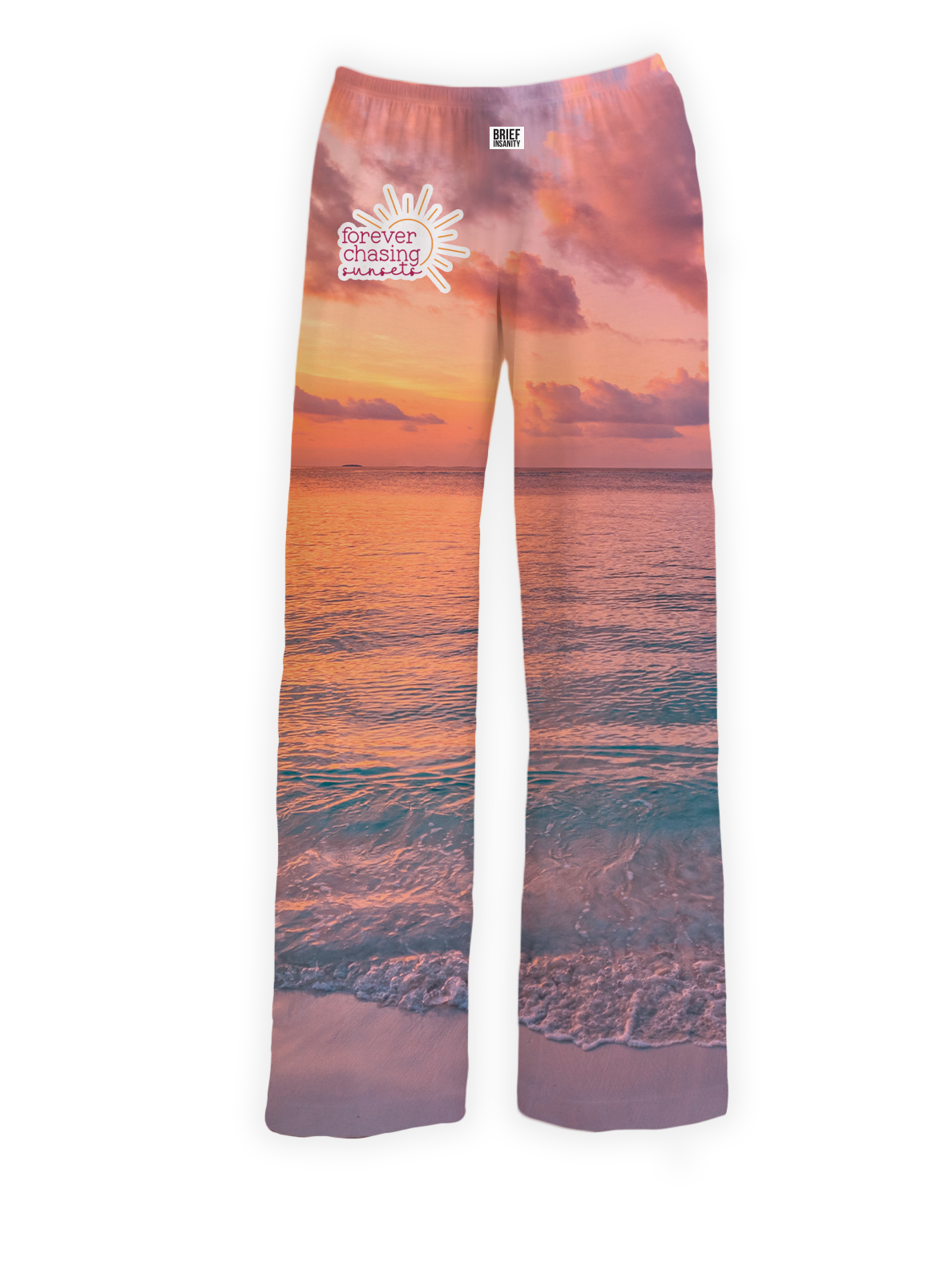 BRIEF INSANITY's Sunset Chaser Pajama Lounge Pants