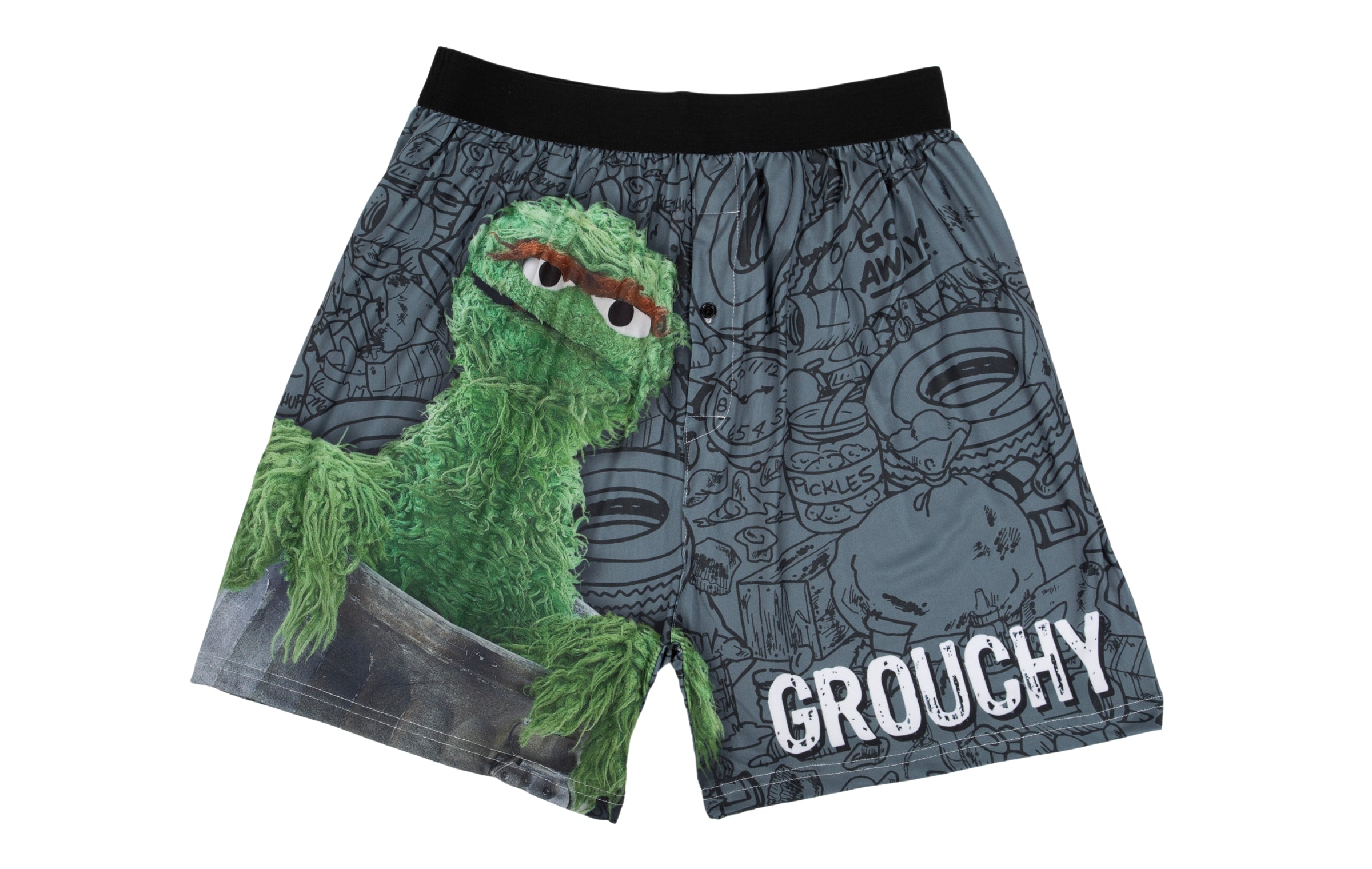 Sesame Street Grouchy Boxer Shorts