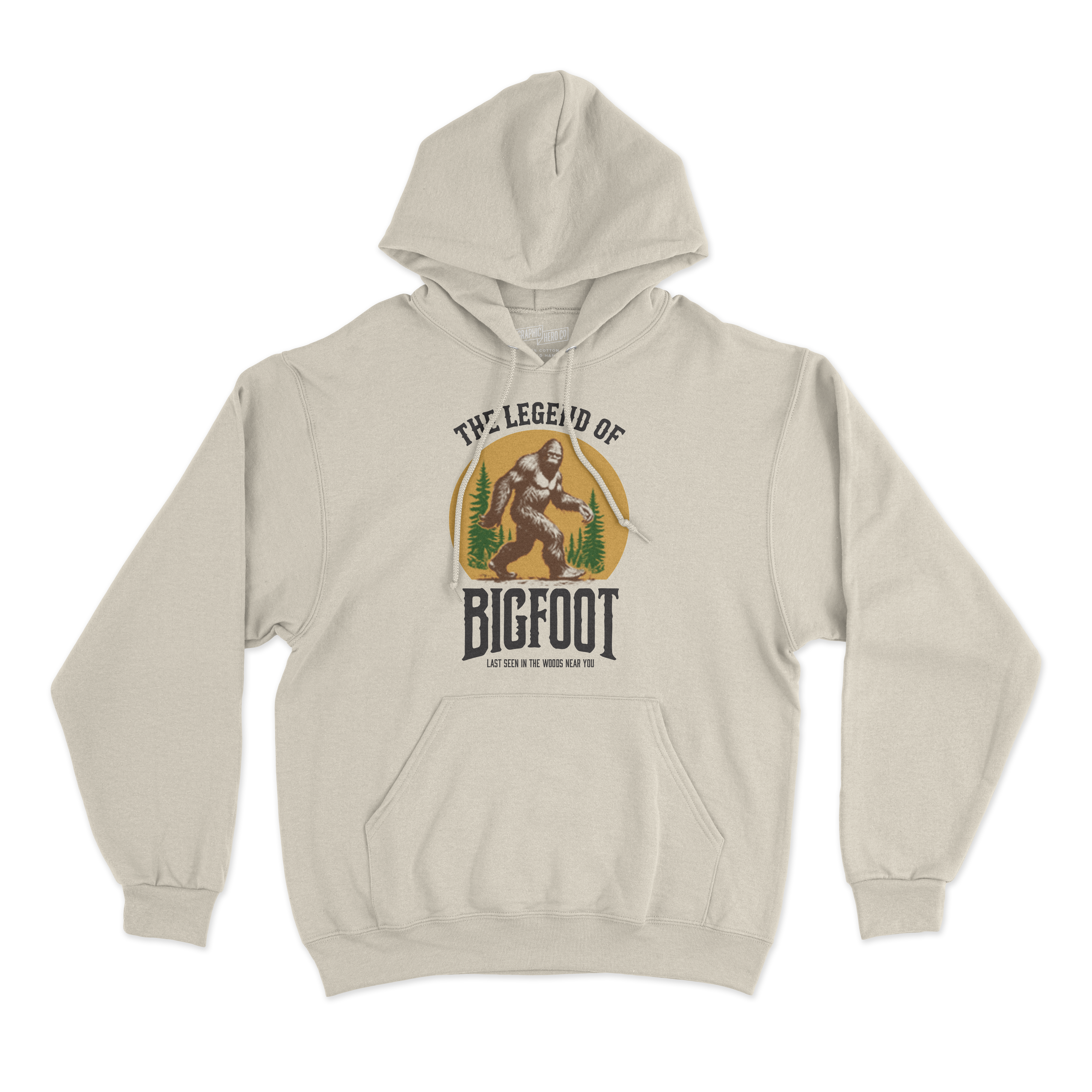 BRIEF INSANITY's The Legend of Bigfoot Hoodie