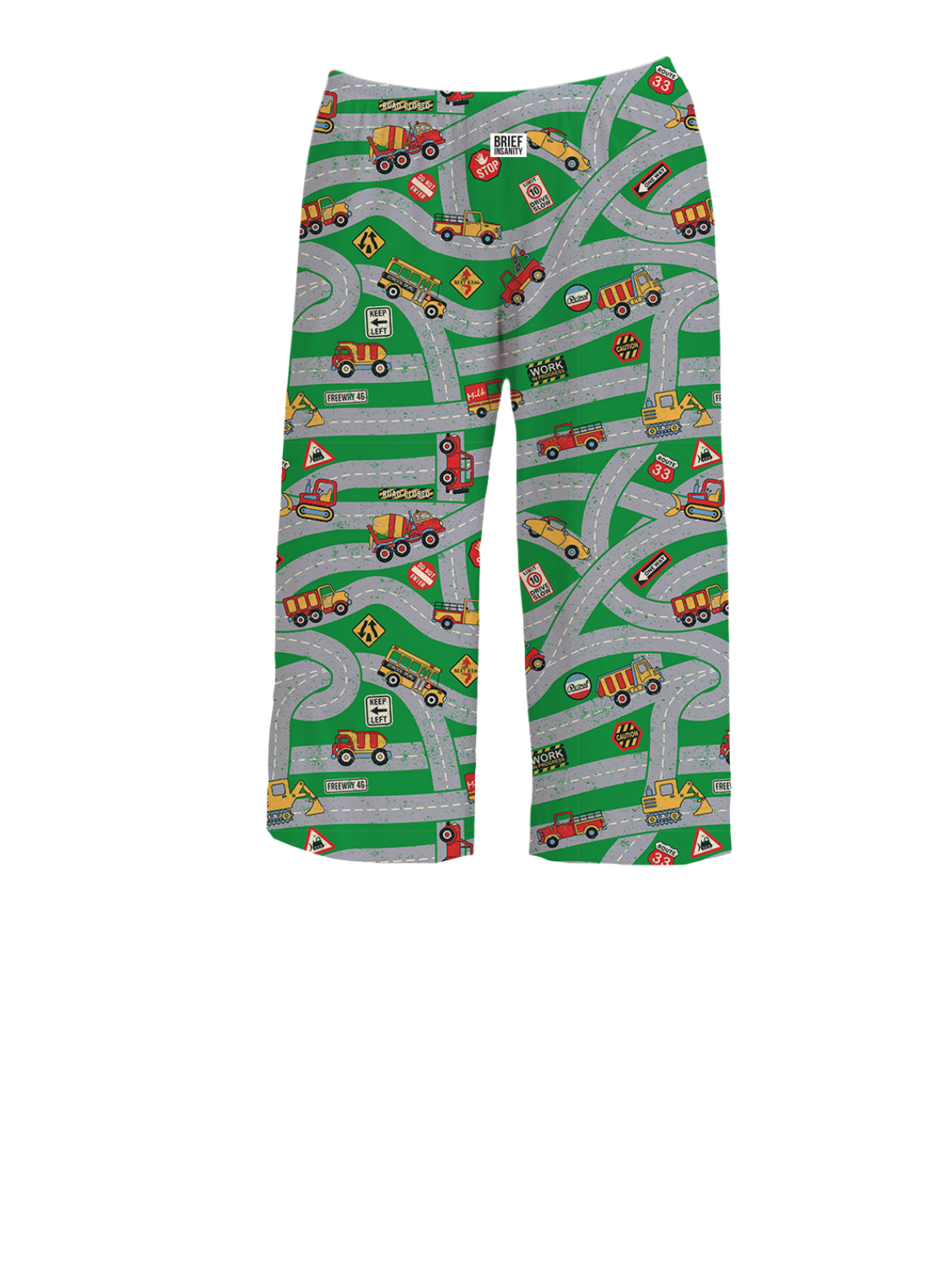 BRIEF INSANITY All Over Cars Kids Lounge Pants