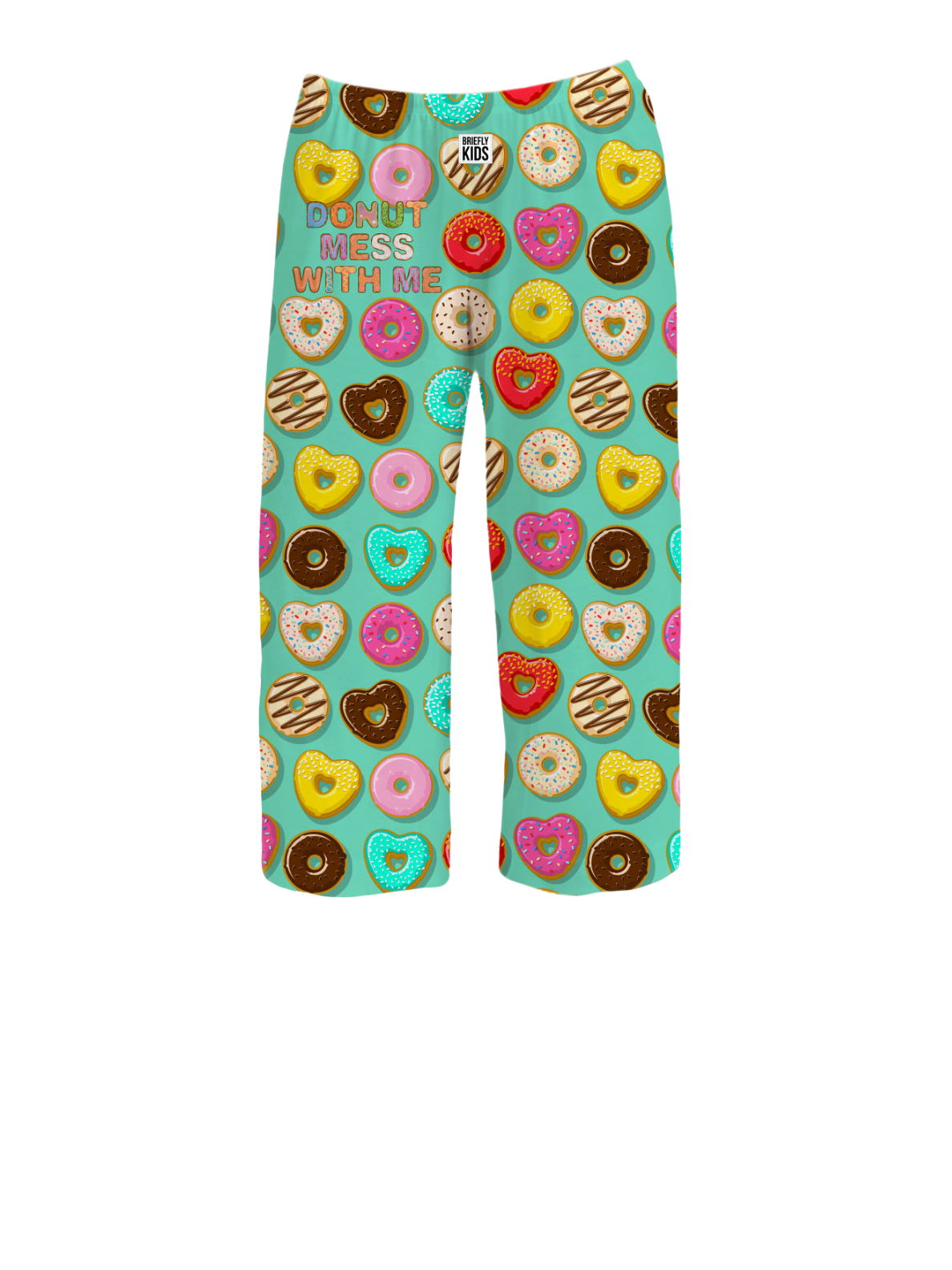 BRIEF INSANITY Briefly Kids | Donut Mess With Me Pajama Pants