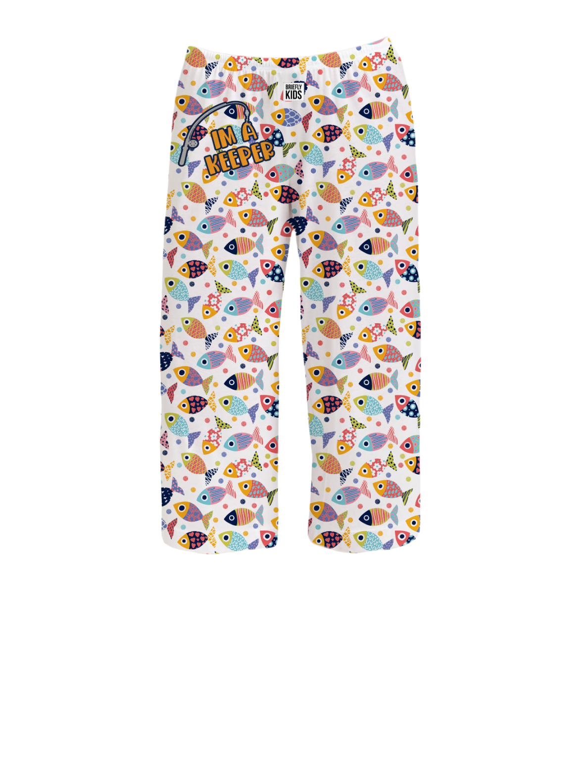 BRIEF INSANITY Briefly Kids | I'm a Keeper Pajama Pants
