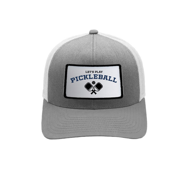 BRIEF INSANITY Let's Play Pickleball | Men's Structured Trucker Hat