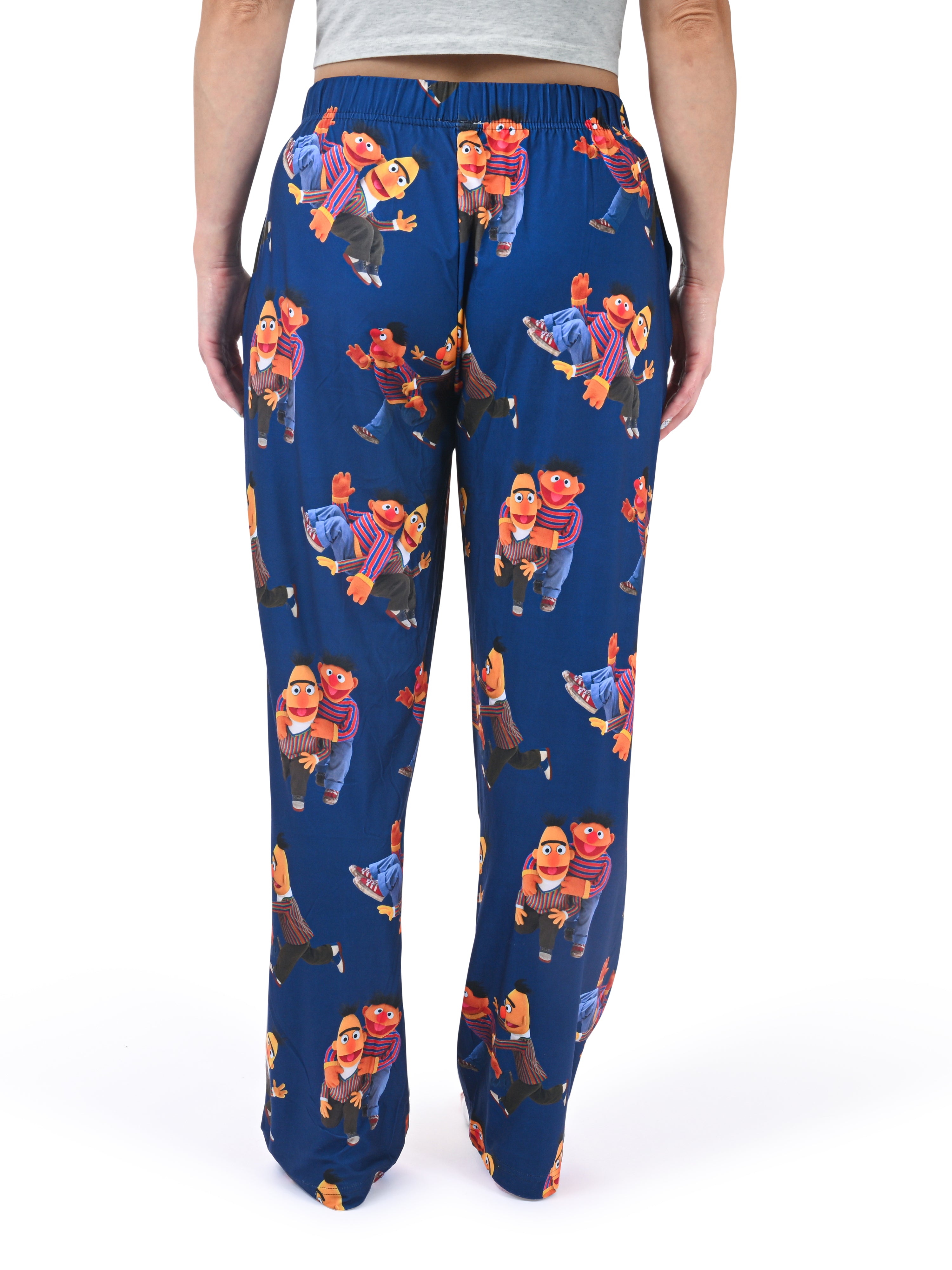 Classic Bro-Ments Pajama Pants back view