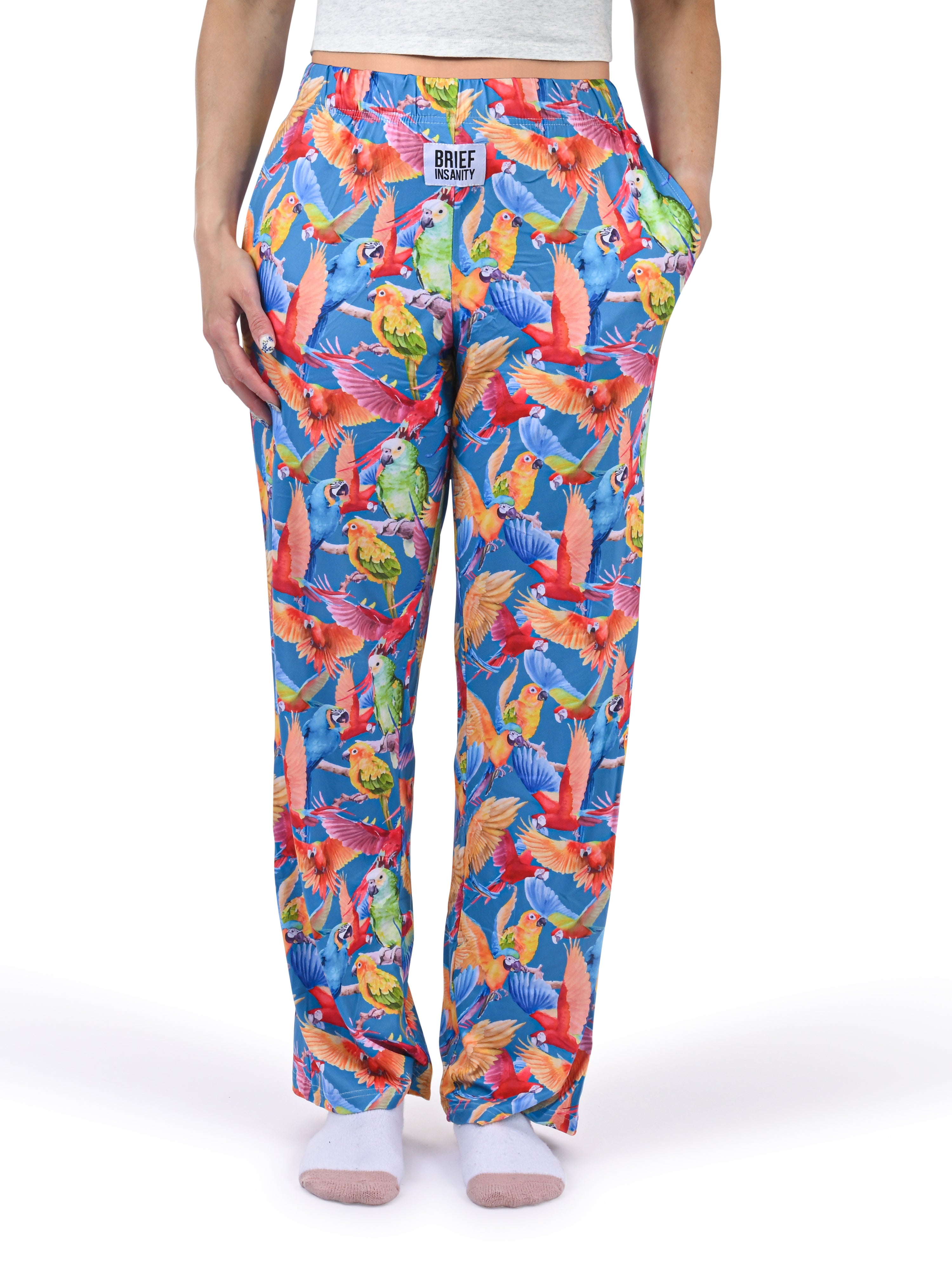 Parrot Lounge Pants front view