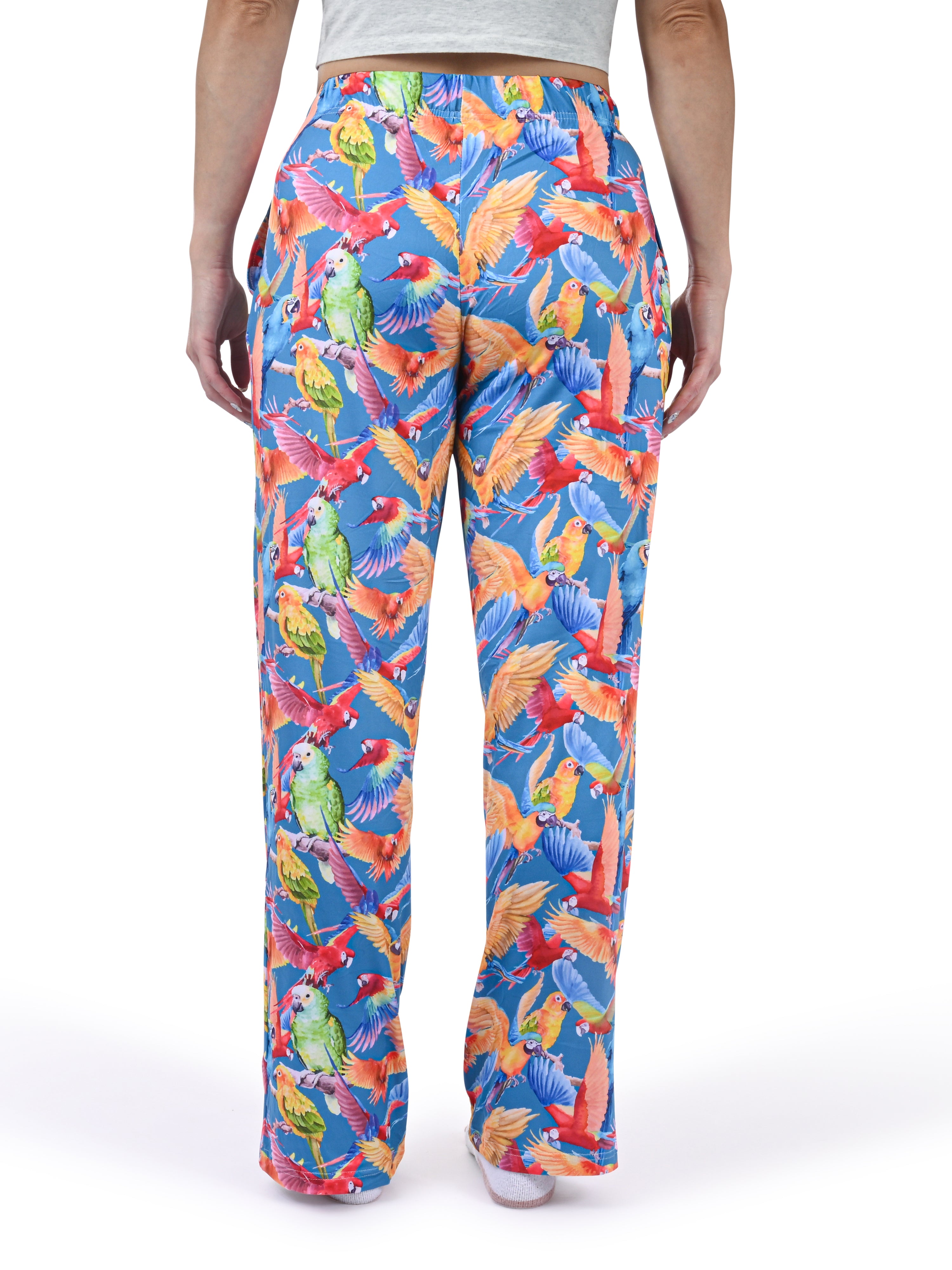 Parrot Lounge Pants back view