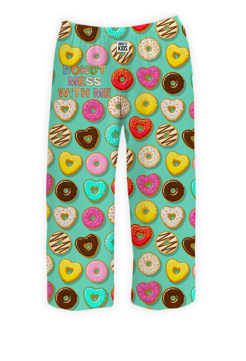 BRIEF INSANITY Briefly Kids | Donut Mess With Me Pajama Pants