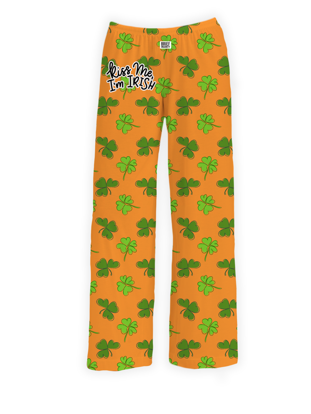 BRIEF INSANITY Kiss Me I'm Irish Lounge Pants