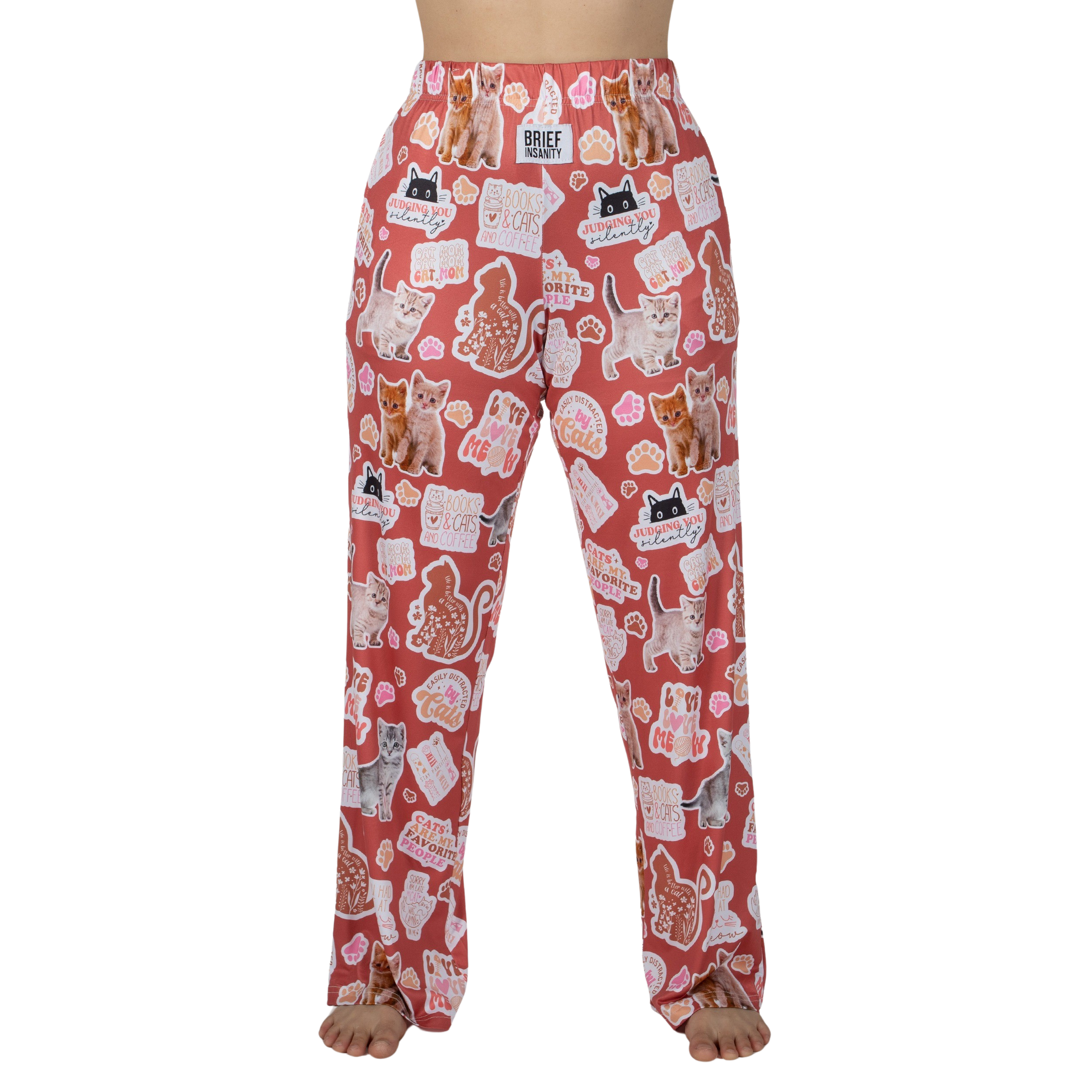 Kitten Stickers Lounge Pants