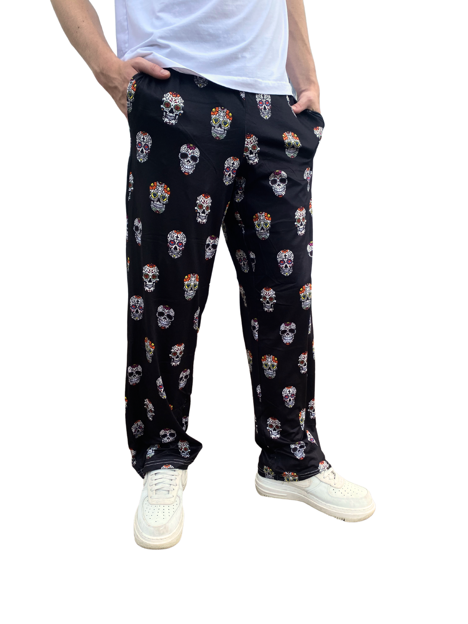 BRIEF INSANITY Sugar Skull Lounge Pants