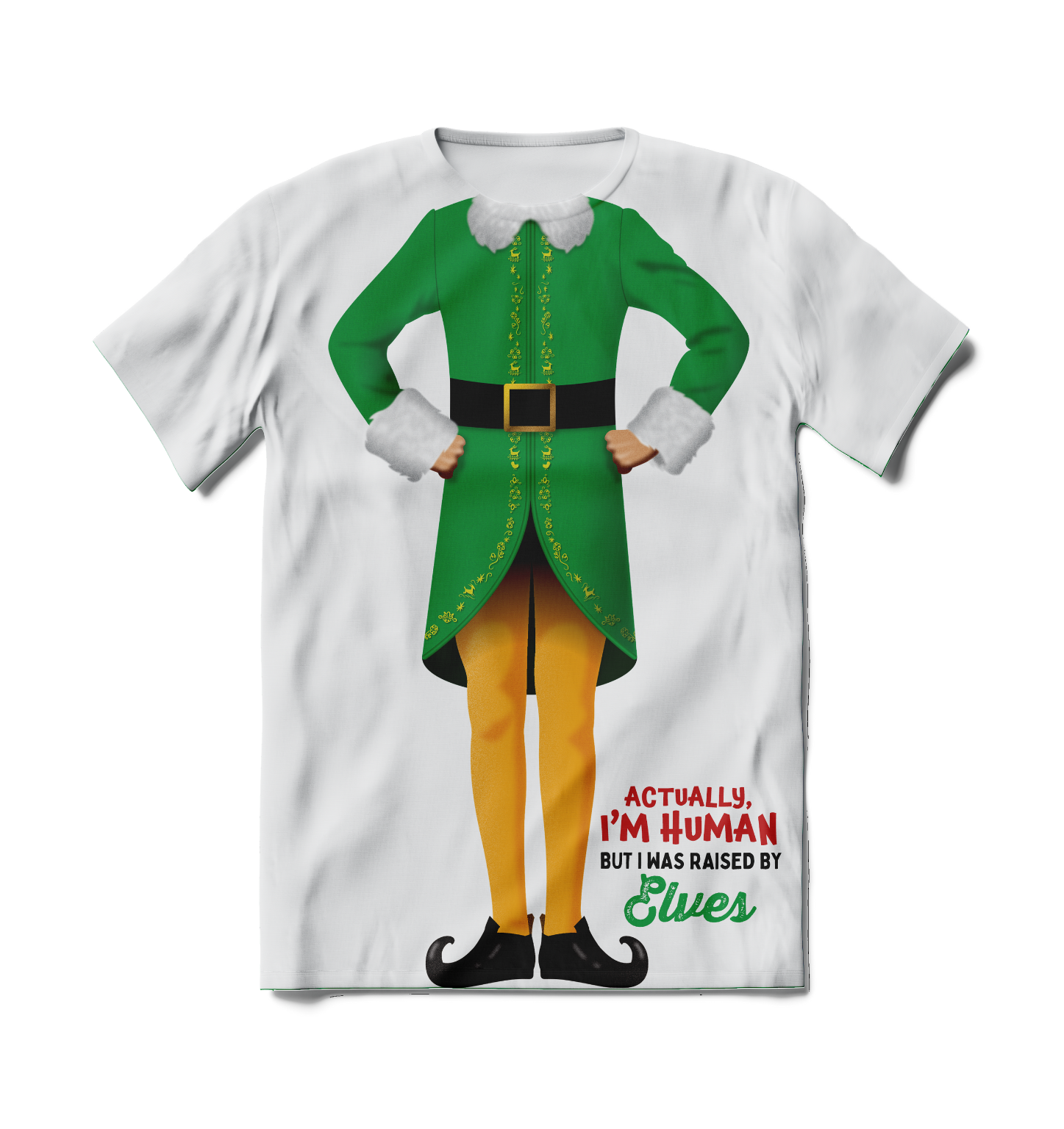 Raised By Elves Short Sleeve Sleep Shirt
