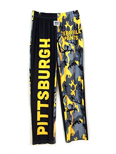 BRIEF INSANITY Pittsburgh Terrible Camo Pajama Pants