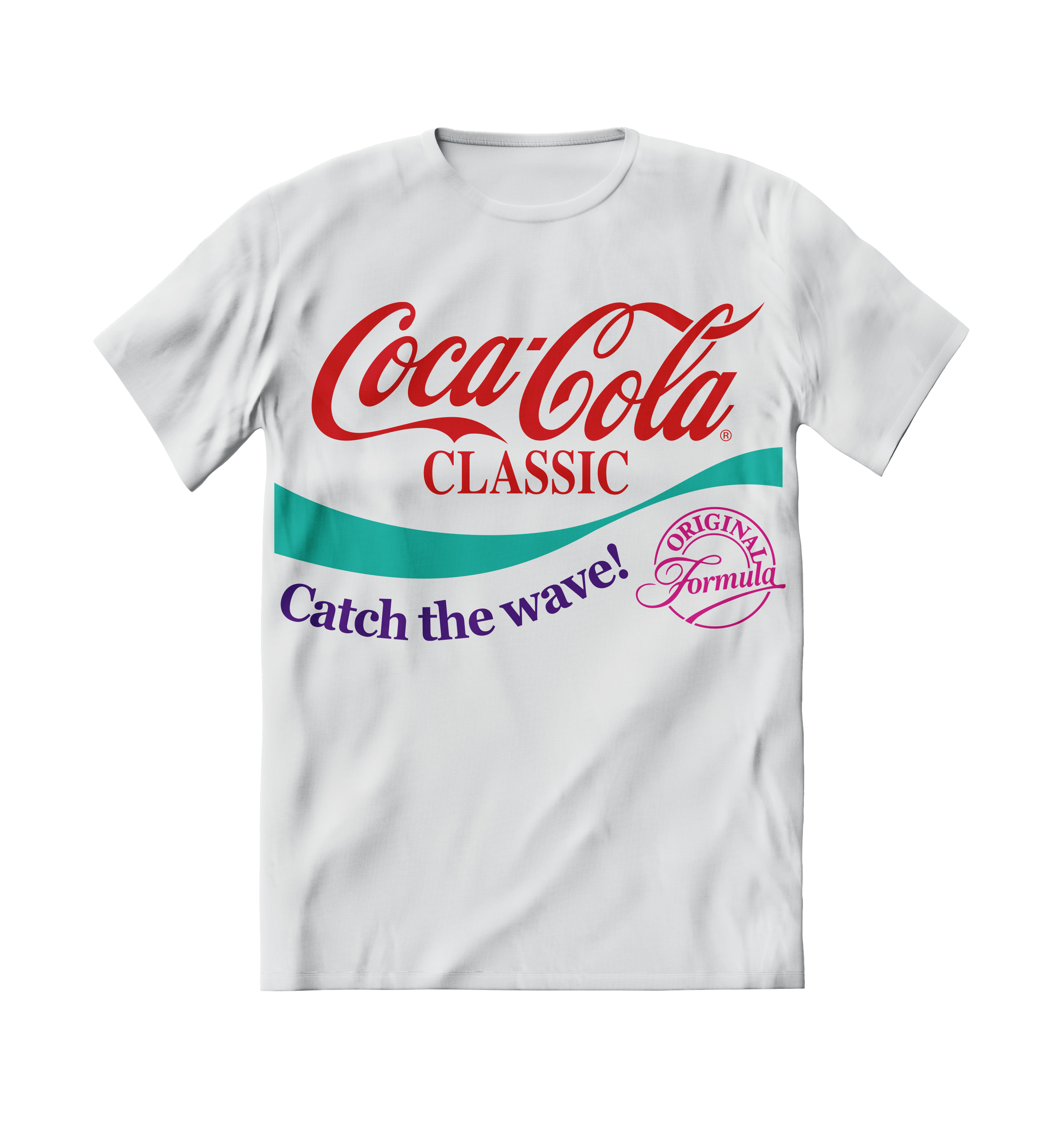 BRIEF INSANITY Coca-Cola 90's Short Sleeve T-shirt