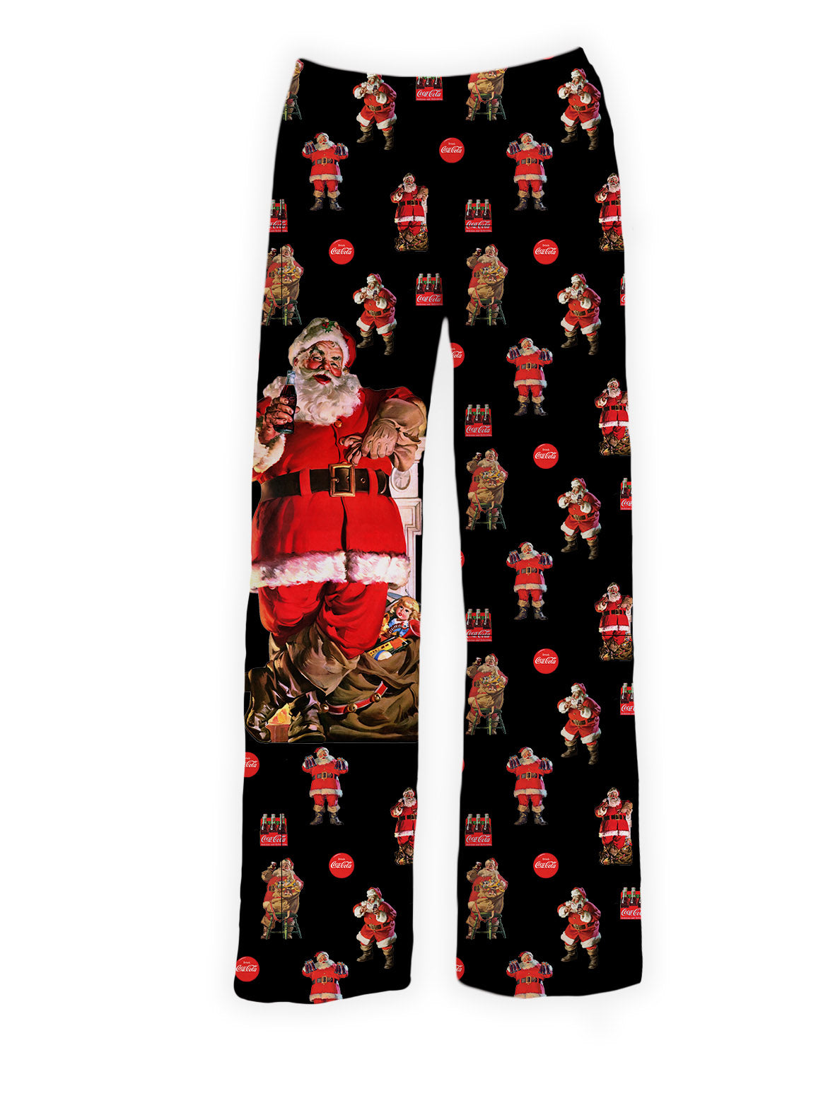 BRIEF INSANITY Coca-Cola Large Santa Pajama Lounge Pants