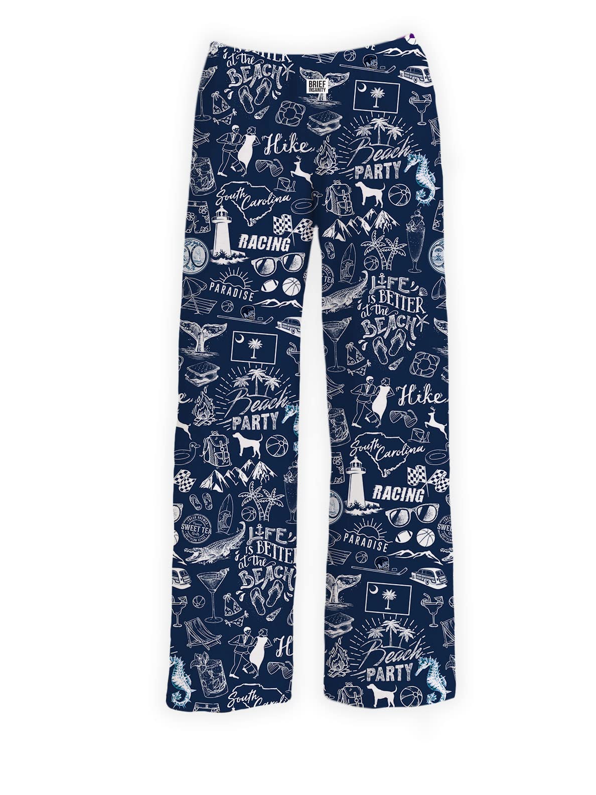 BRIEF INSANITY South Carolina Chalkboard Pajama Pants