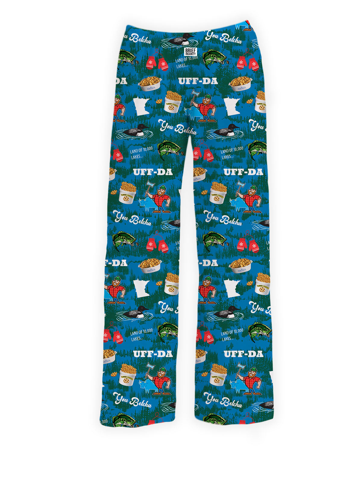 BRIEF INSANITY Uff Da Lounge Pants