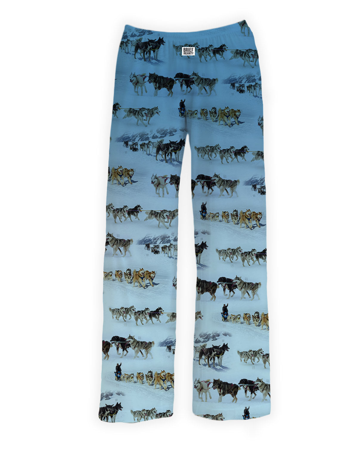 BRIEF INSANITY Sled Dog Pajama Lounge Pants