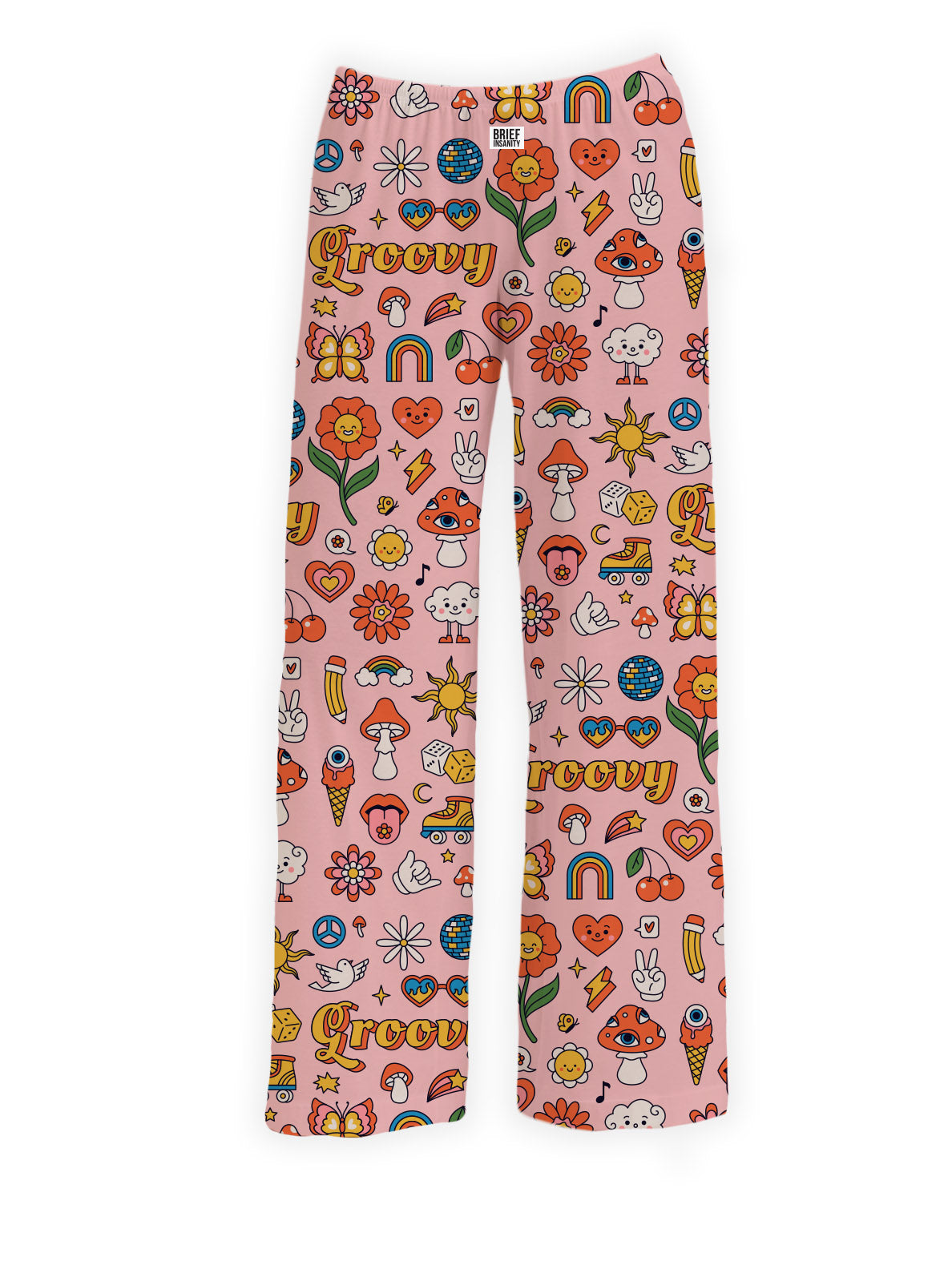 BRIEF INSANITY Groovy Pajama Lounge Pants