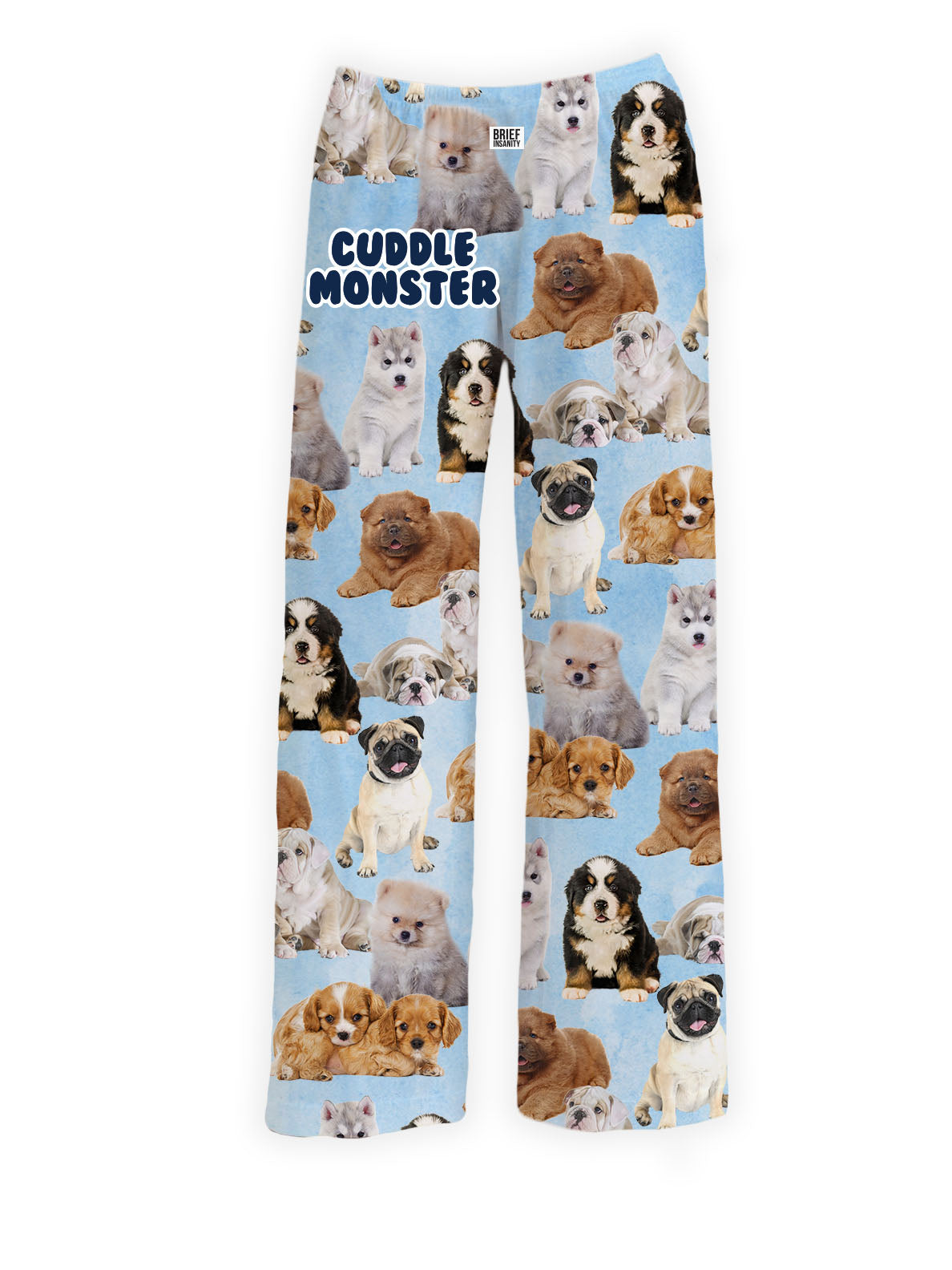 BRIEF INSANITY Cuddle Monster Pajama Lounge Pants