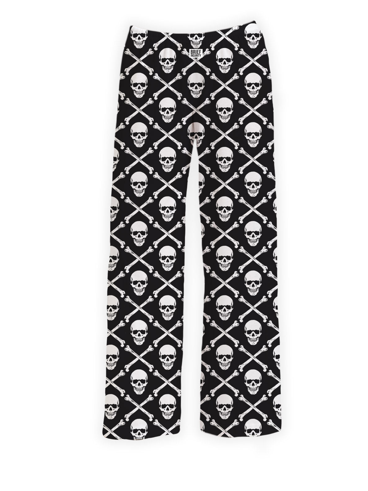 BRIEF INSANITY Skull Pajama Lounge Pants