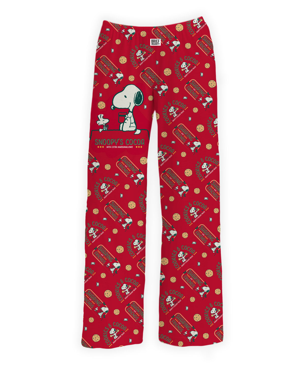BRIEF INSANITY Snoopy Coco Pajama Lounge Pants
