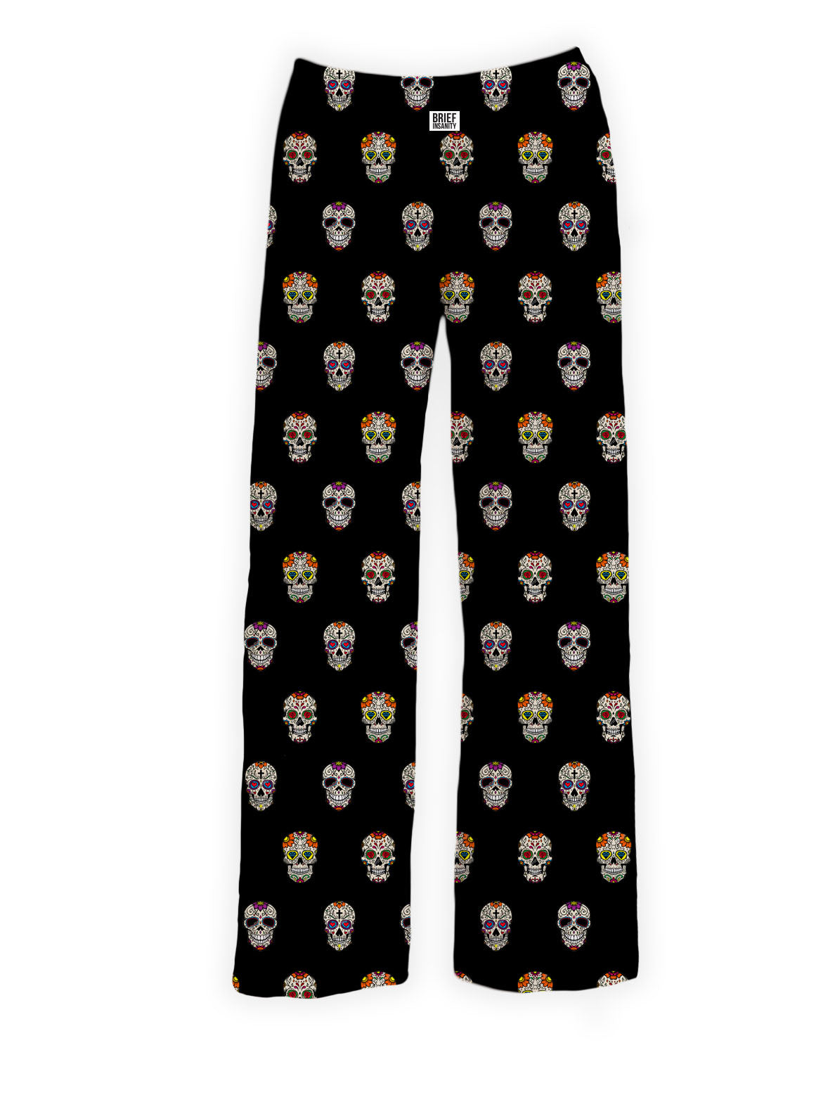 BRIEF INSANITY Sugar Skulls Pajama Pants