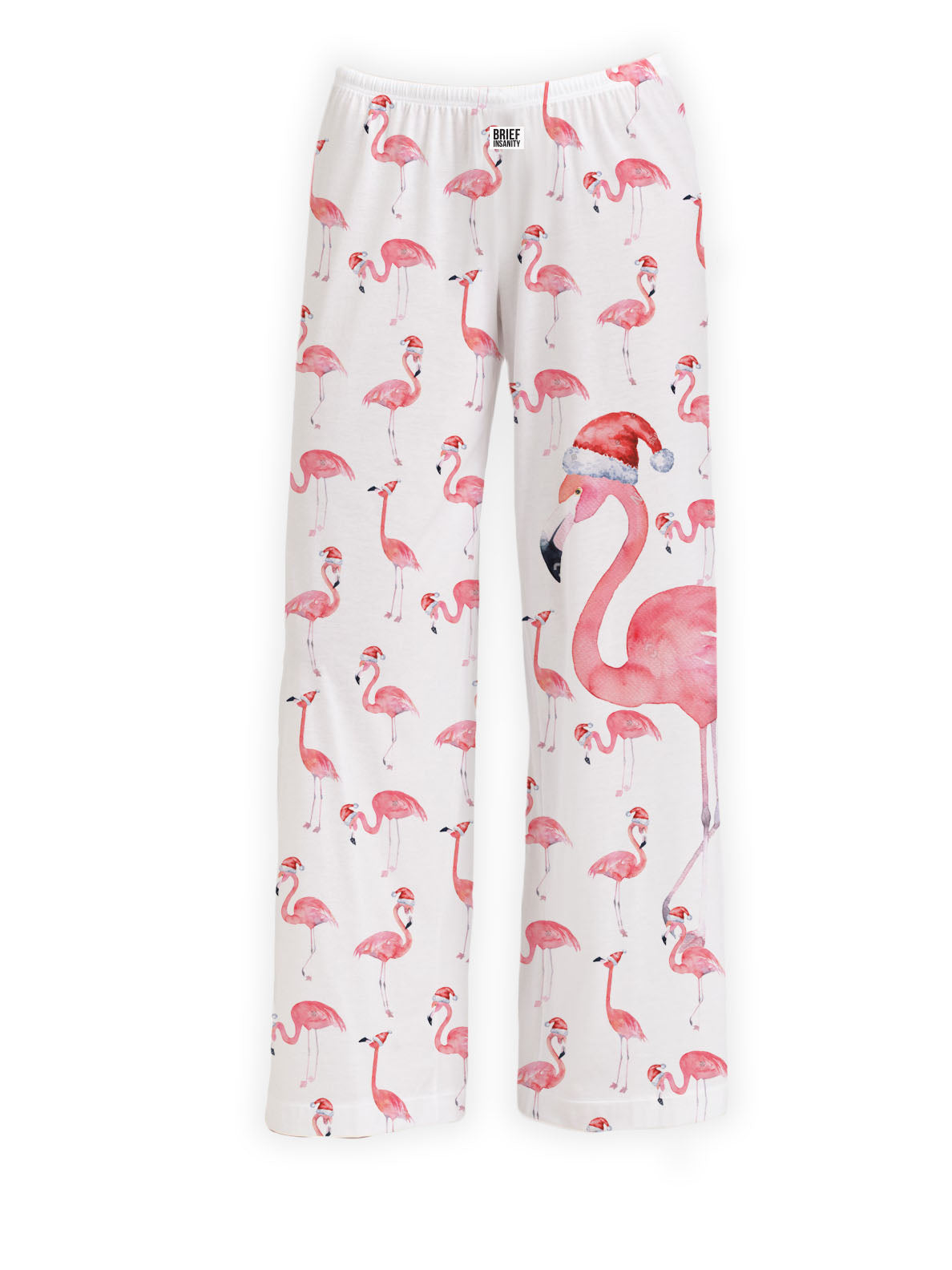 BRIEF INSANITY Holiday Flamingo Pajama Pants