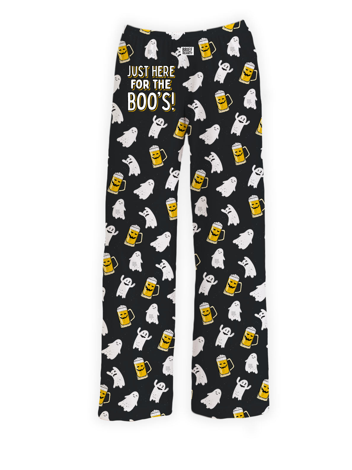 BRIEF INSANITY Just Here for the Boo's! Pajama Lounge Pants
