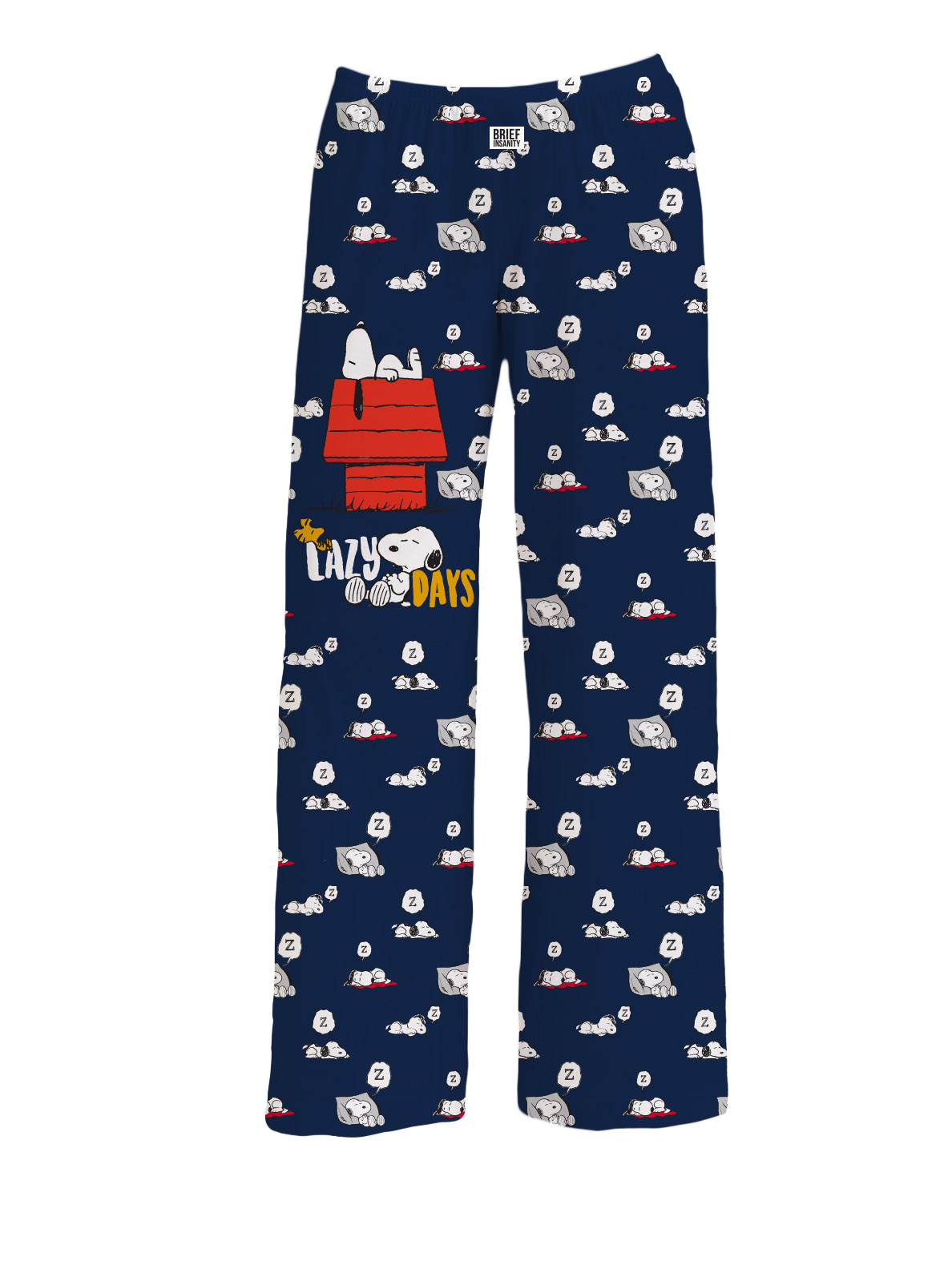 BRIEF INSANITY Snoopy Lazy Days Pajama Pants