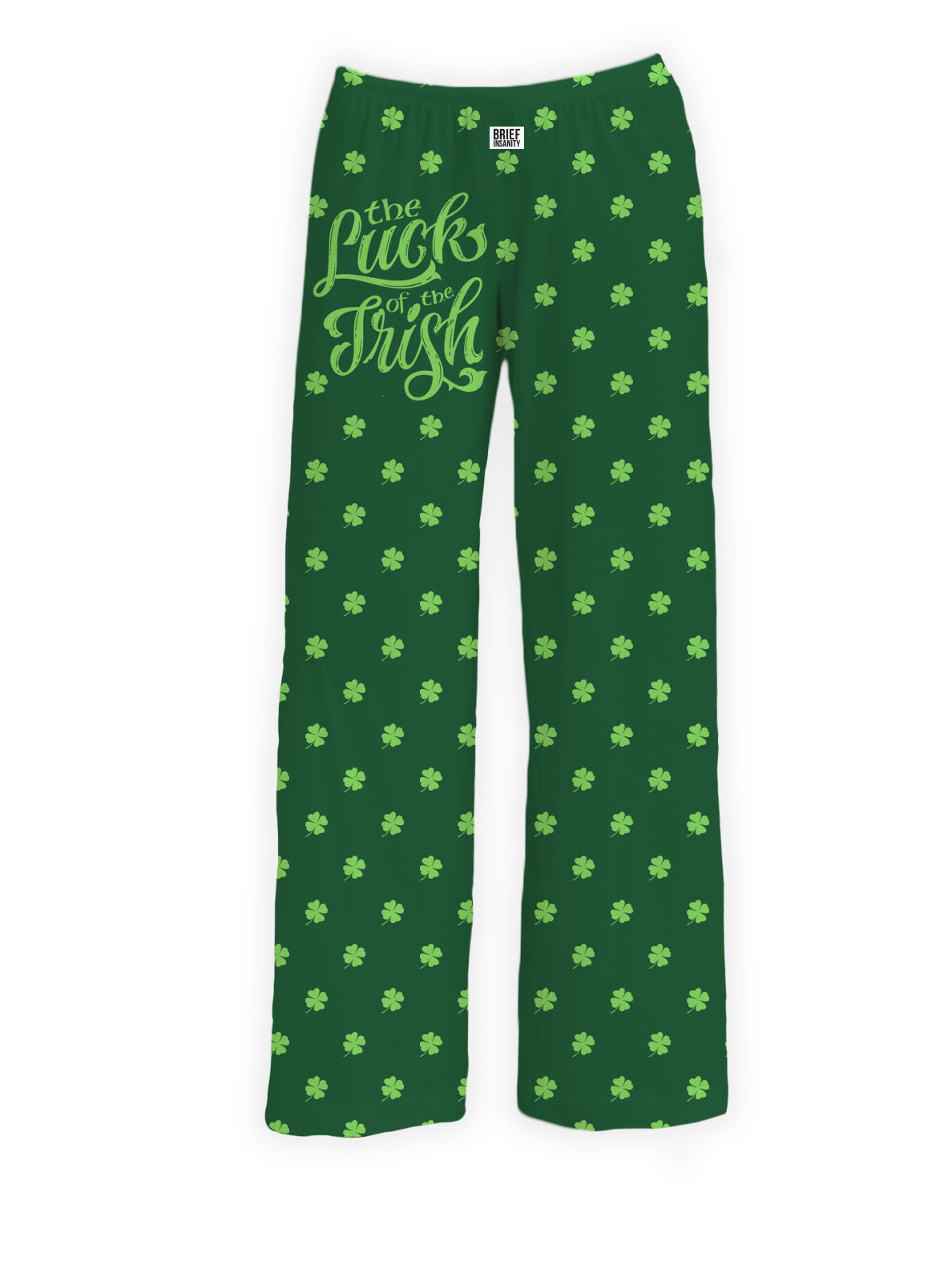 BRIEF INSANITY Luck of the Irish Pajama Pants