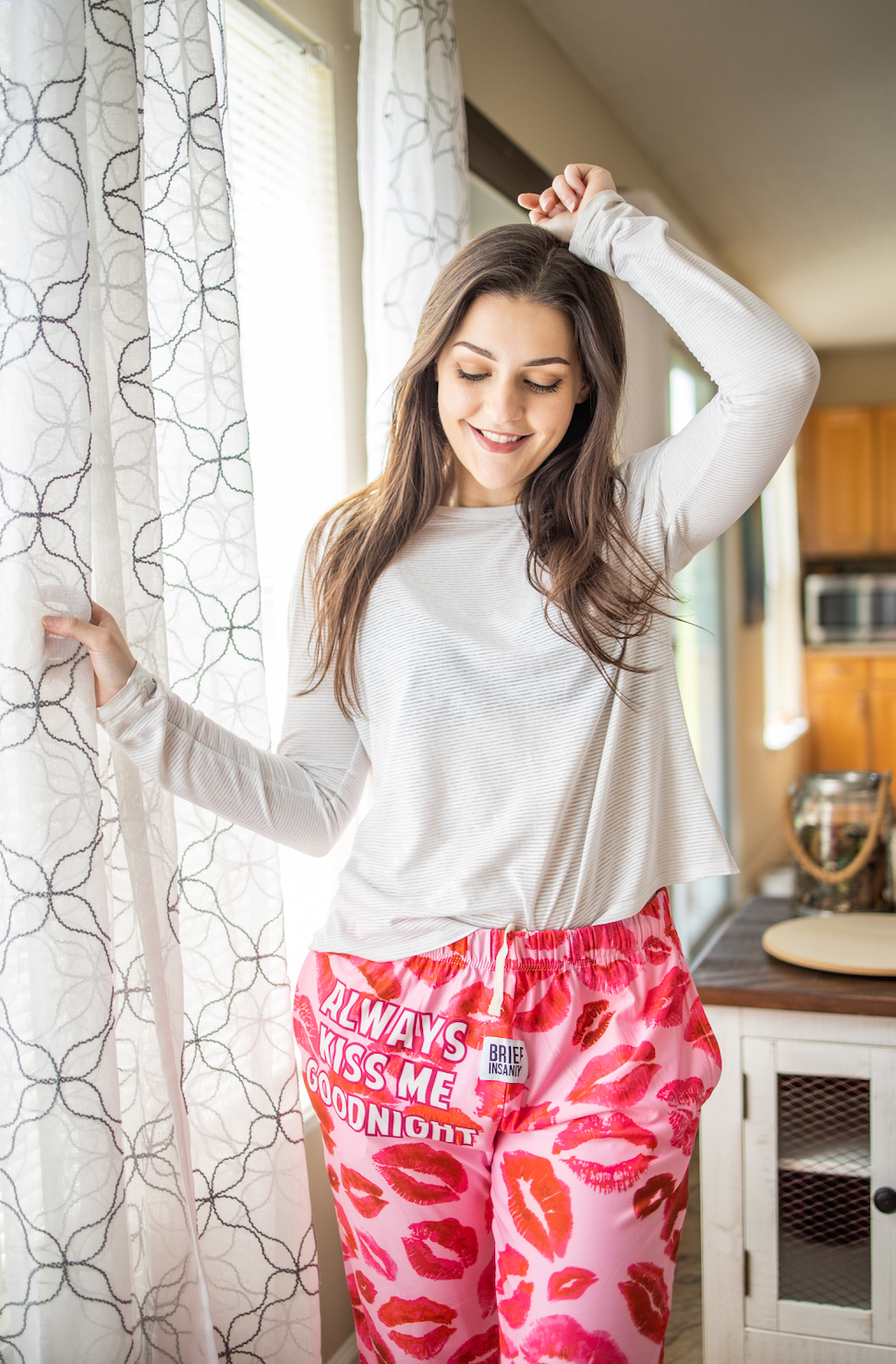 Always Kiss Me Goodnight Pajama Pants