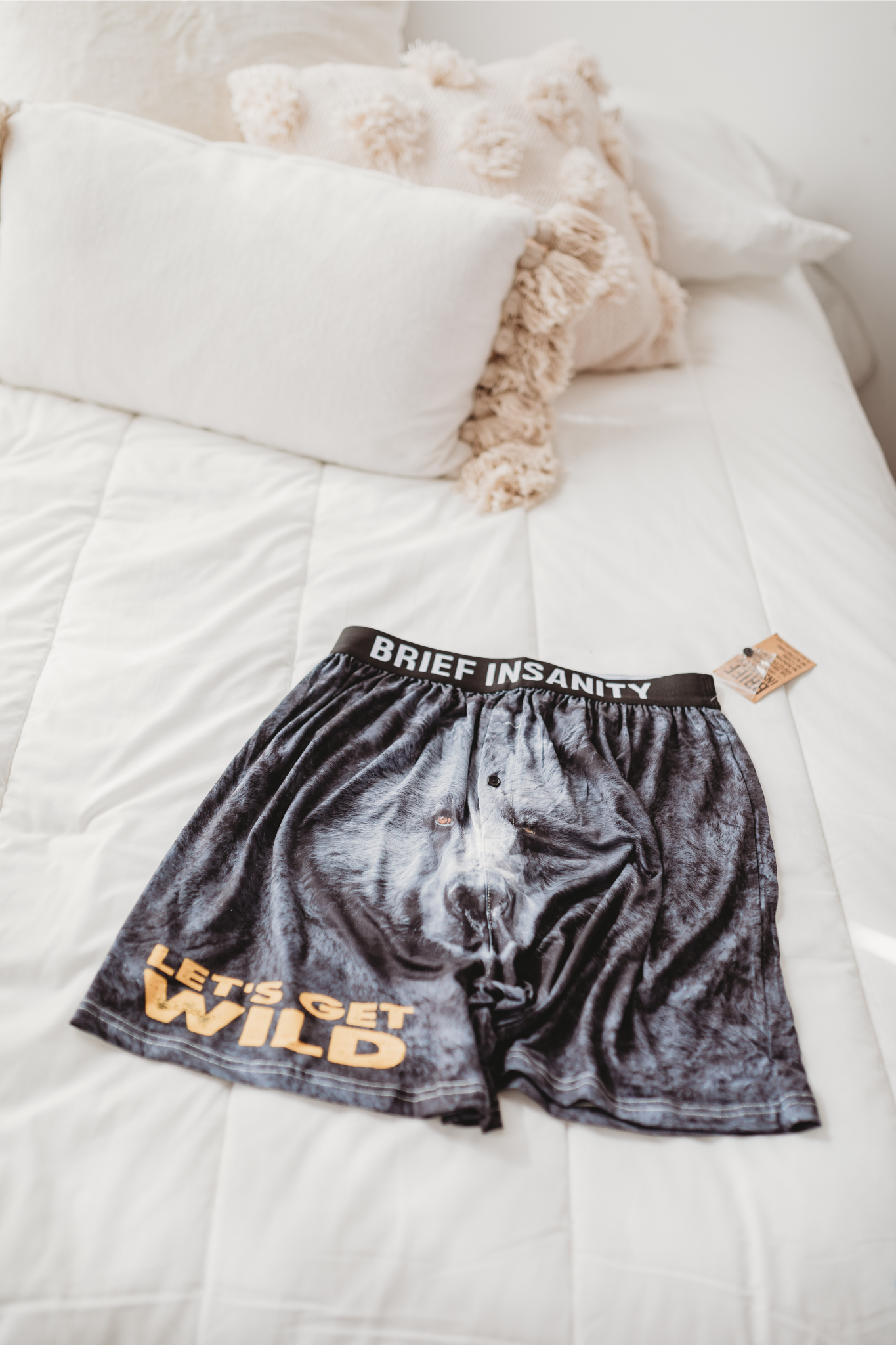 Let's Get Wild Bear Boxer Shorts