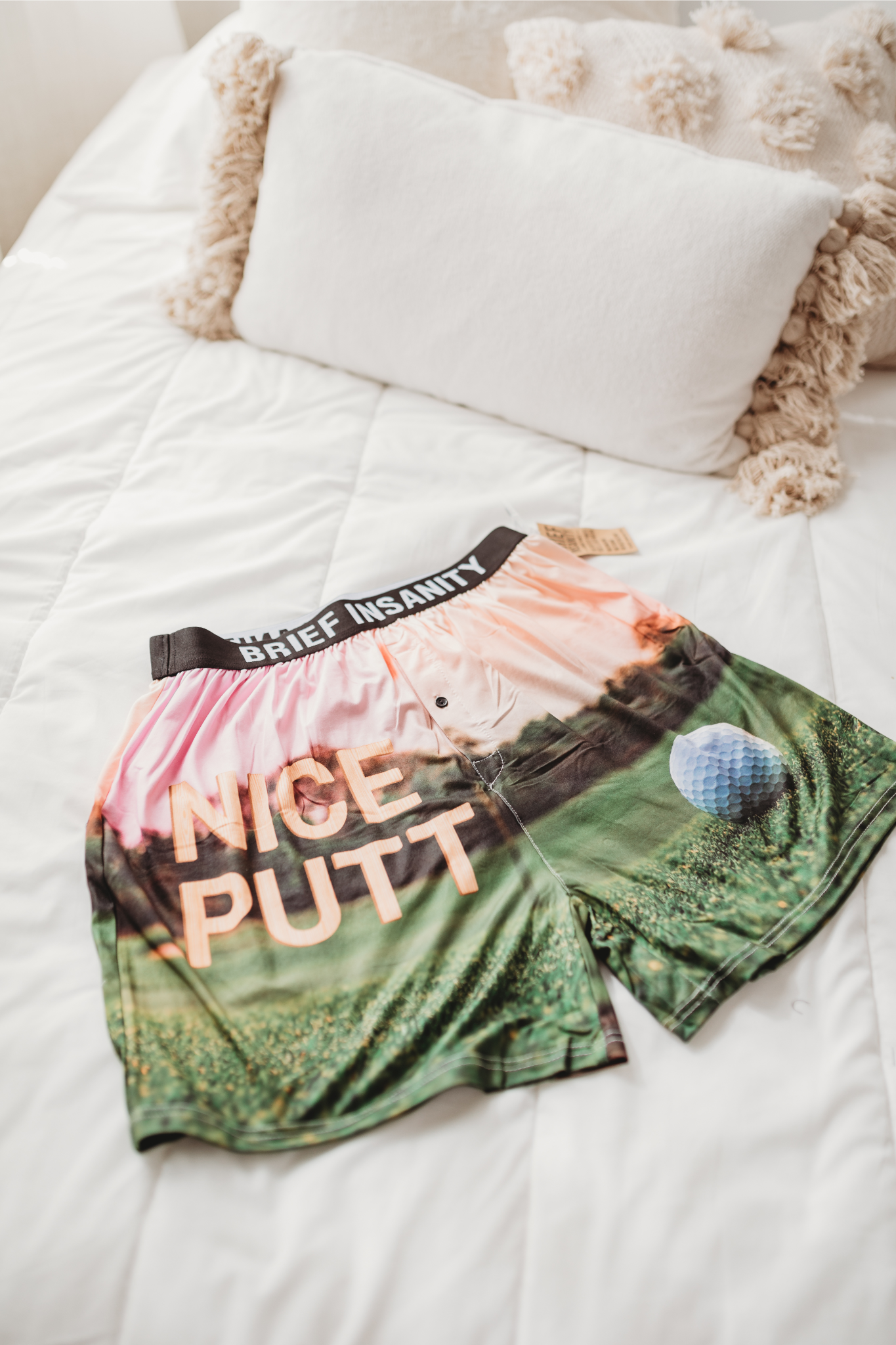 Nice Putt Golf Theme Boxer Shorts