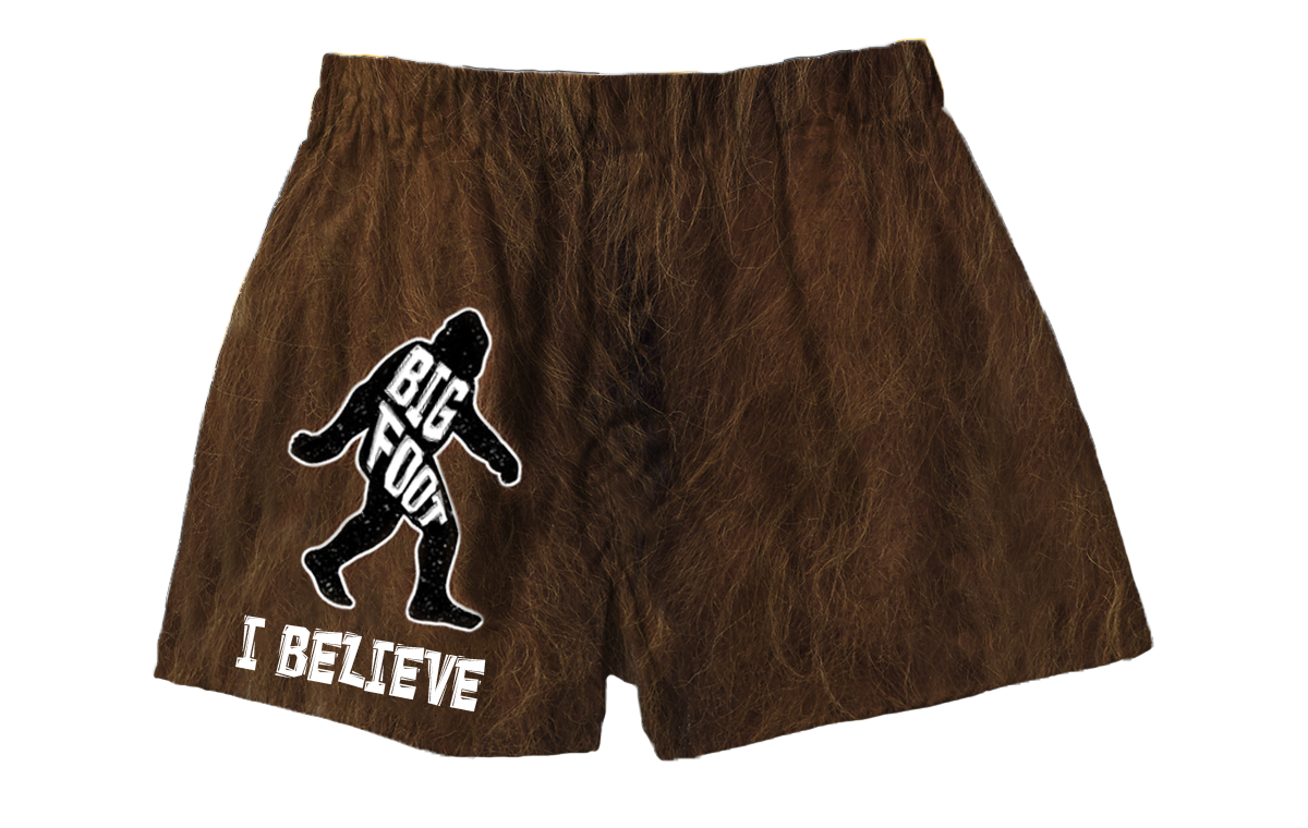 BRIEF INSANITY Big Foot Boxer Shorts