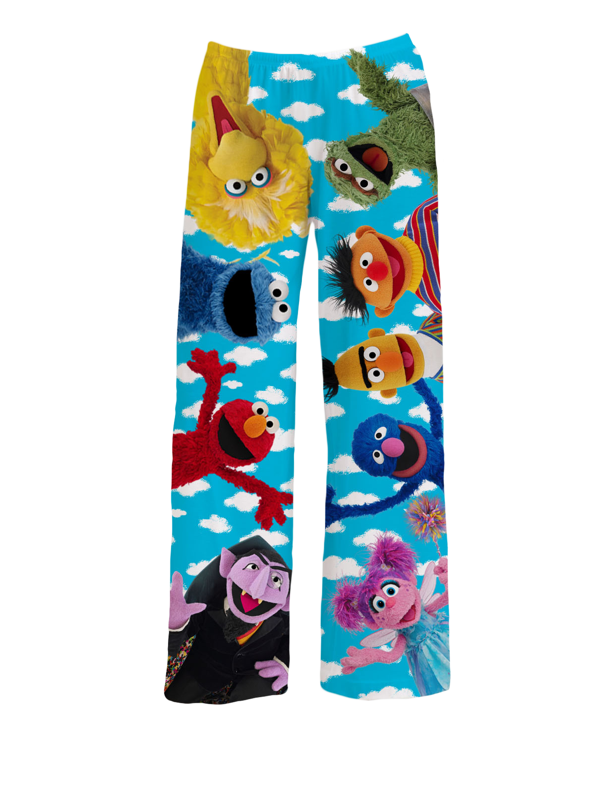 BRIEF INSANITY Sesame Street Friends Pajama Pants