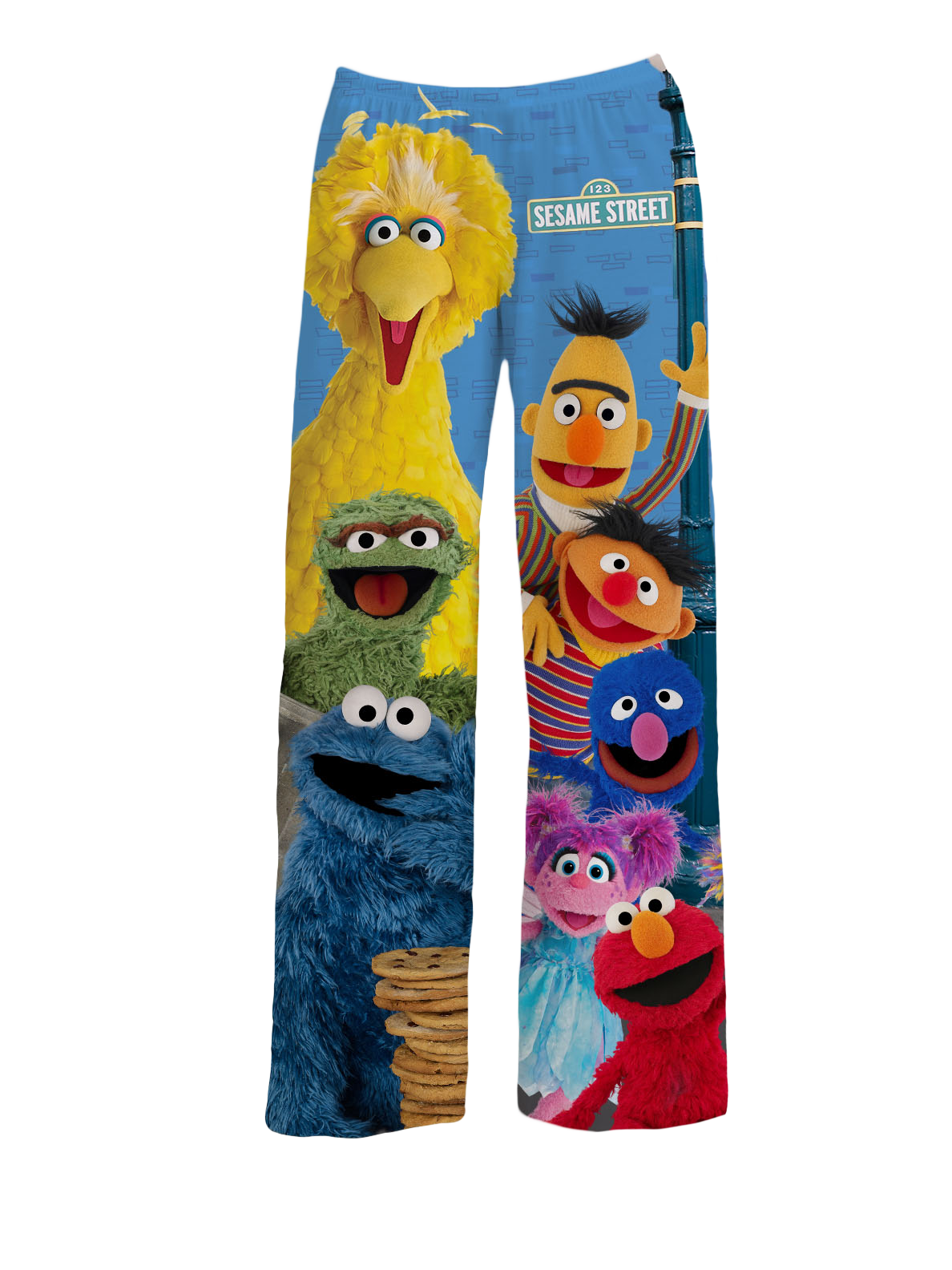 BRIEF INSANITY Sesame Street Group Pajama Pants