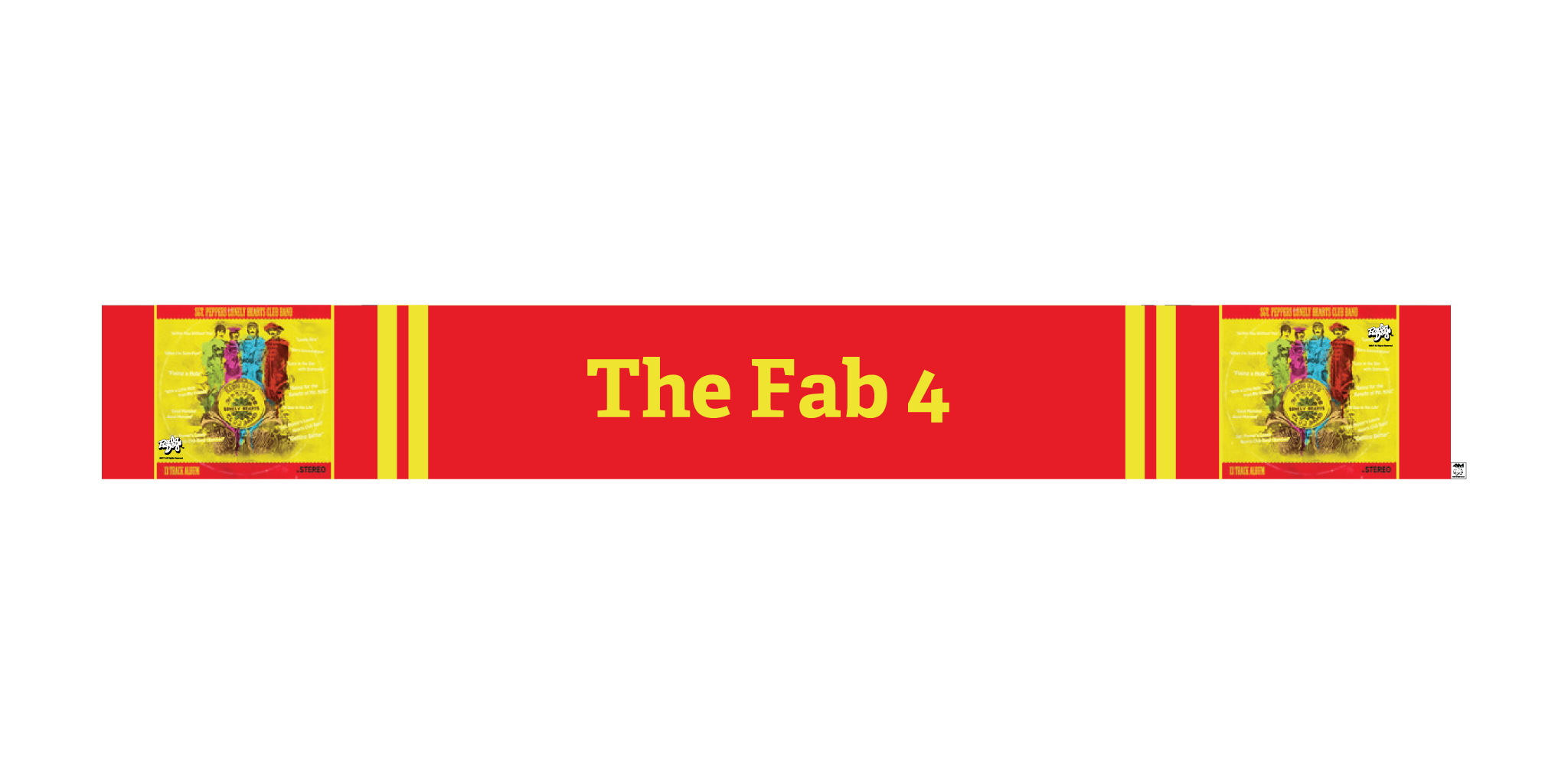 Fab Four Sgt. Pepper Scarf