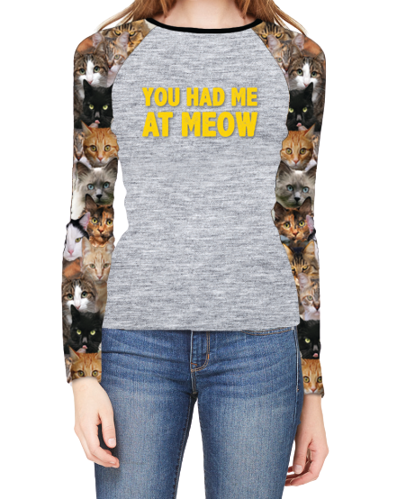 BRIEF INSANITY You Had Me At Meow Shirt