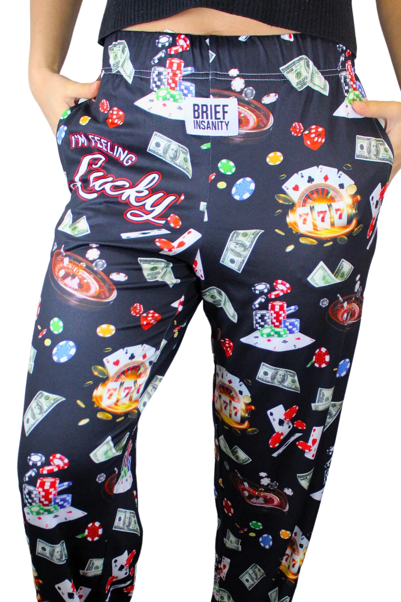 I'm Feeling Lucky pajama lounge pants