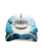 BRIEF INSANITY Kids Shark Cap
