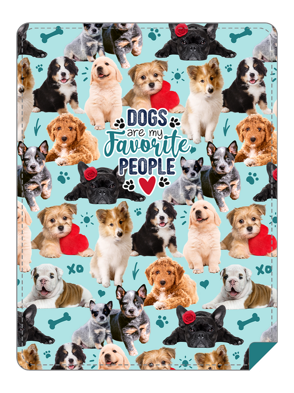 BRIEF INSANITY Dogs Are My Favorite People Throw Blanket