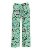 BRIEF INSANITY's Nursing Is a Work of Heart Pajama Lounge Pants